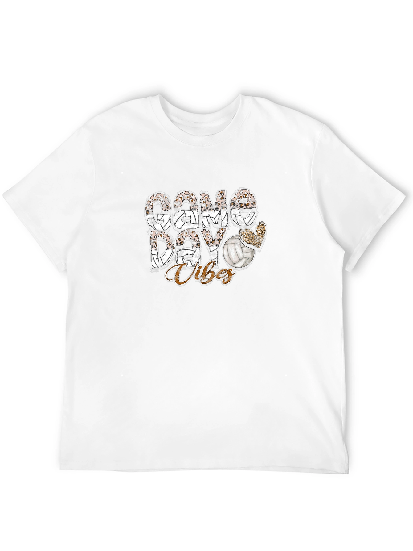 Game Day Vibes Volleyball Graphic Tee