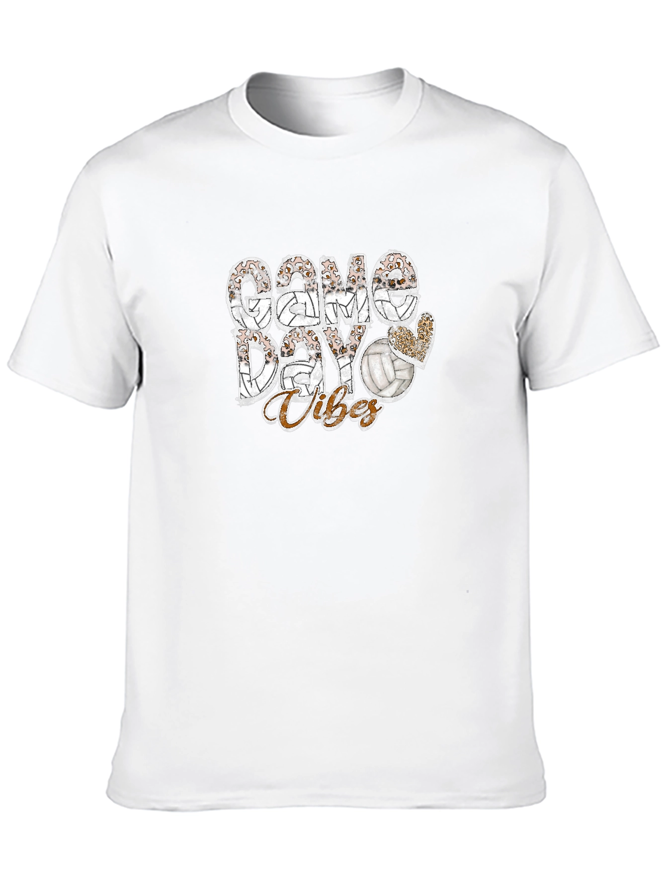 Game Day Vibes Volleyball Graphic Tee