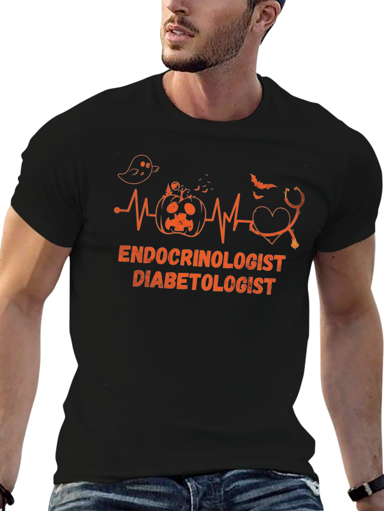 Endocrinologist Diabetologist Halloween T-Shirt