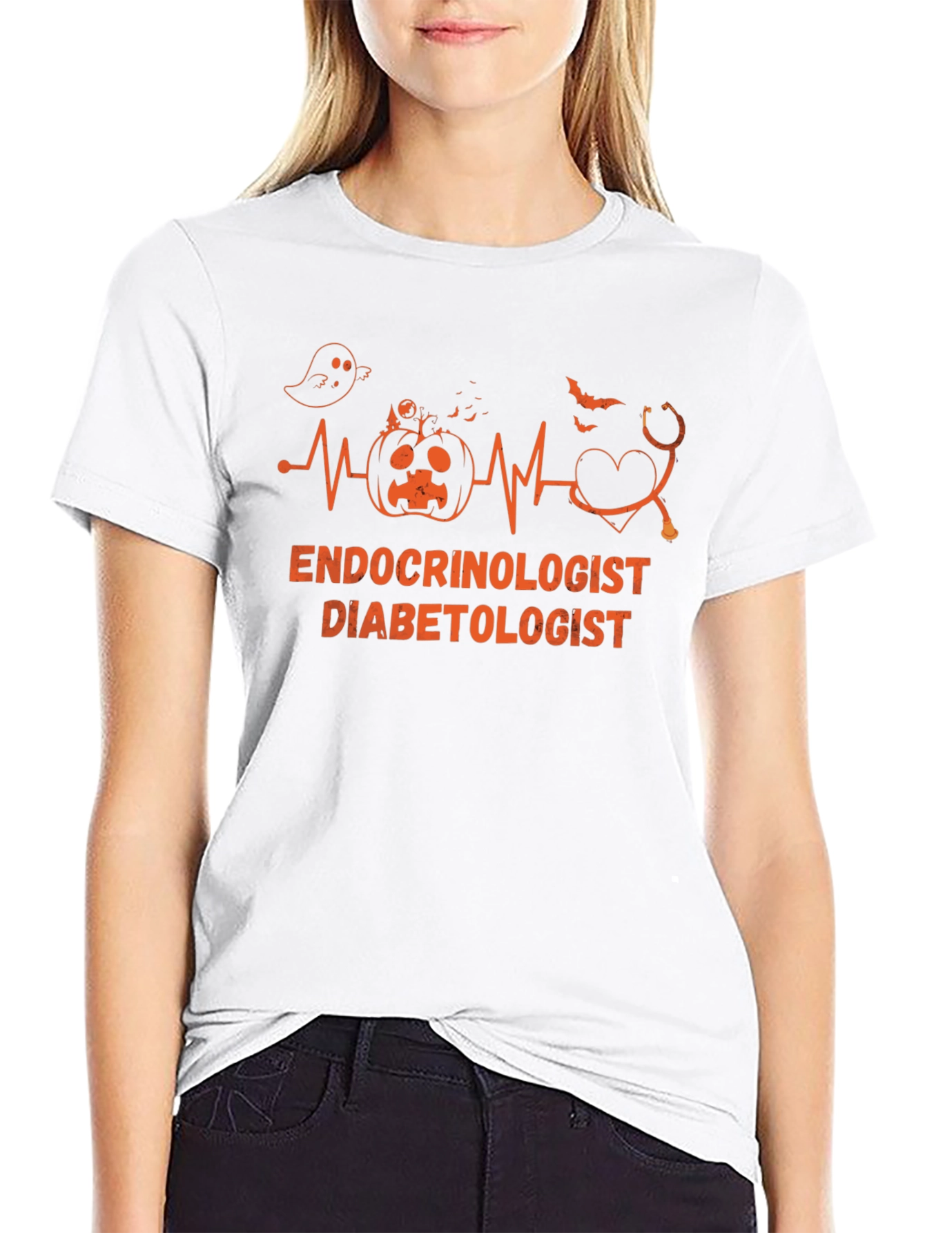 Endocrinologist Diabetologist Halloween T-Shirt