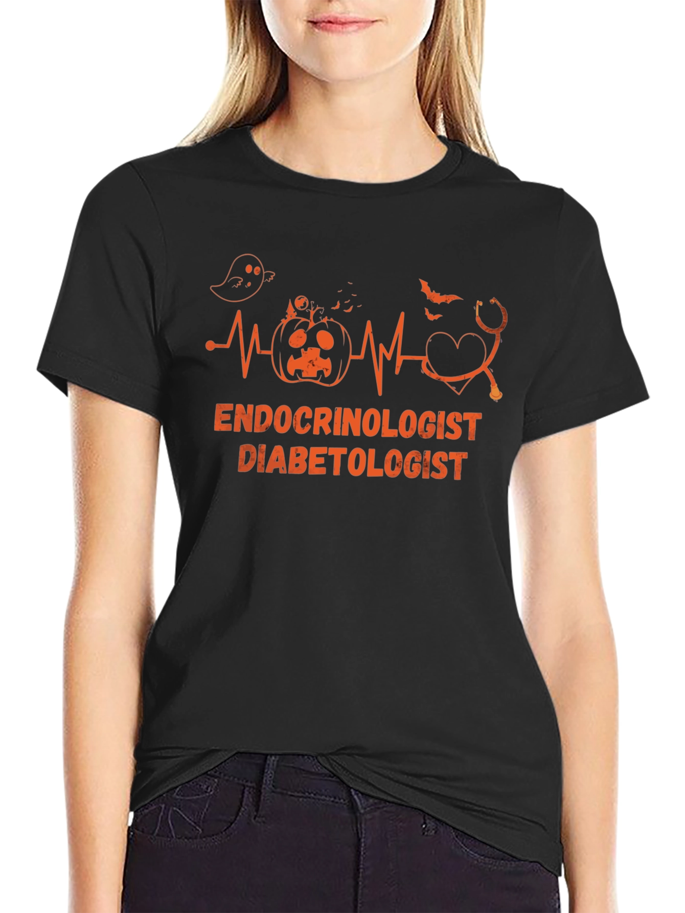 Endocrinologist Diabetologist Halloween T-Shirt