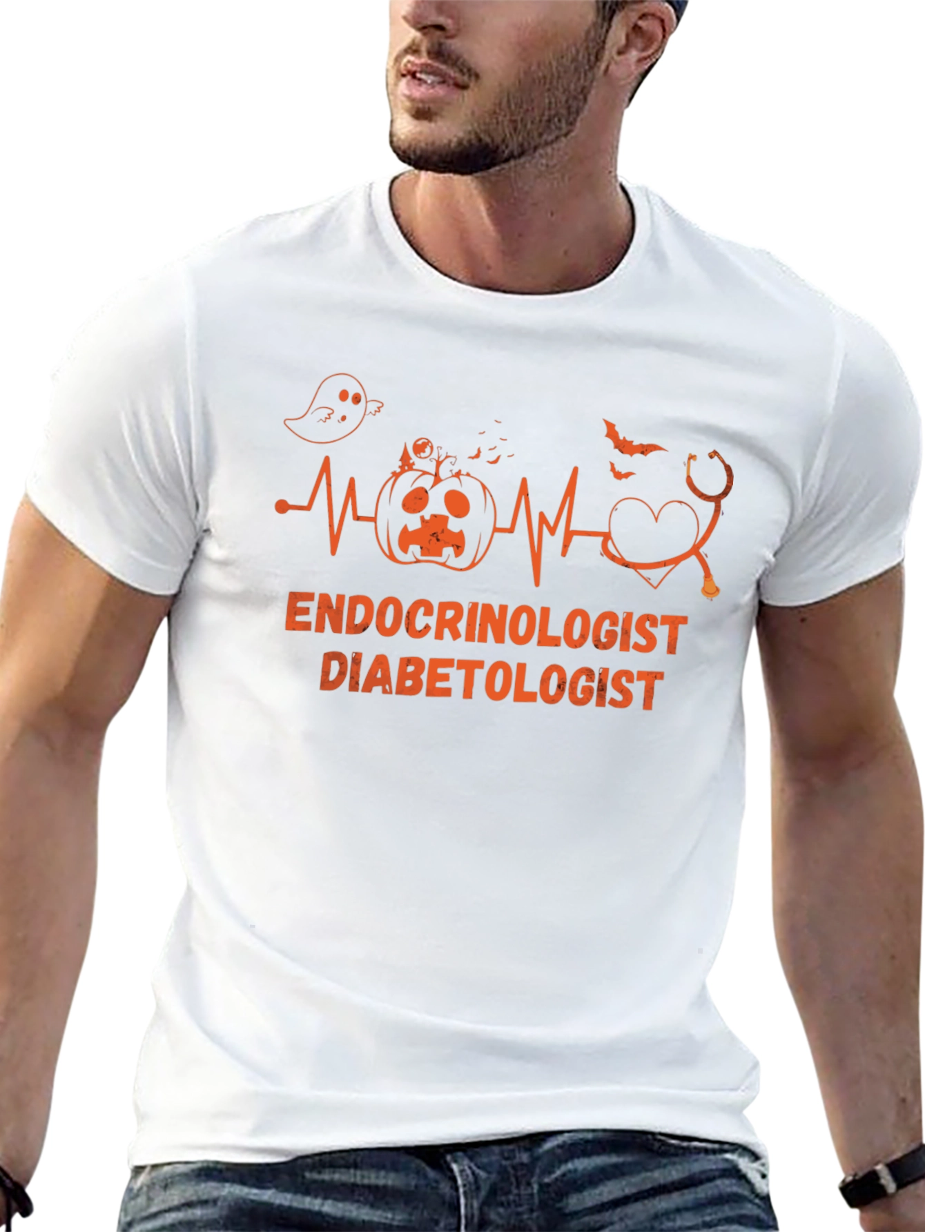 Endocrinologist Diabetologist Halloween T-Shirt
