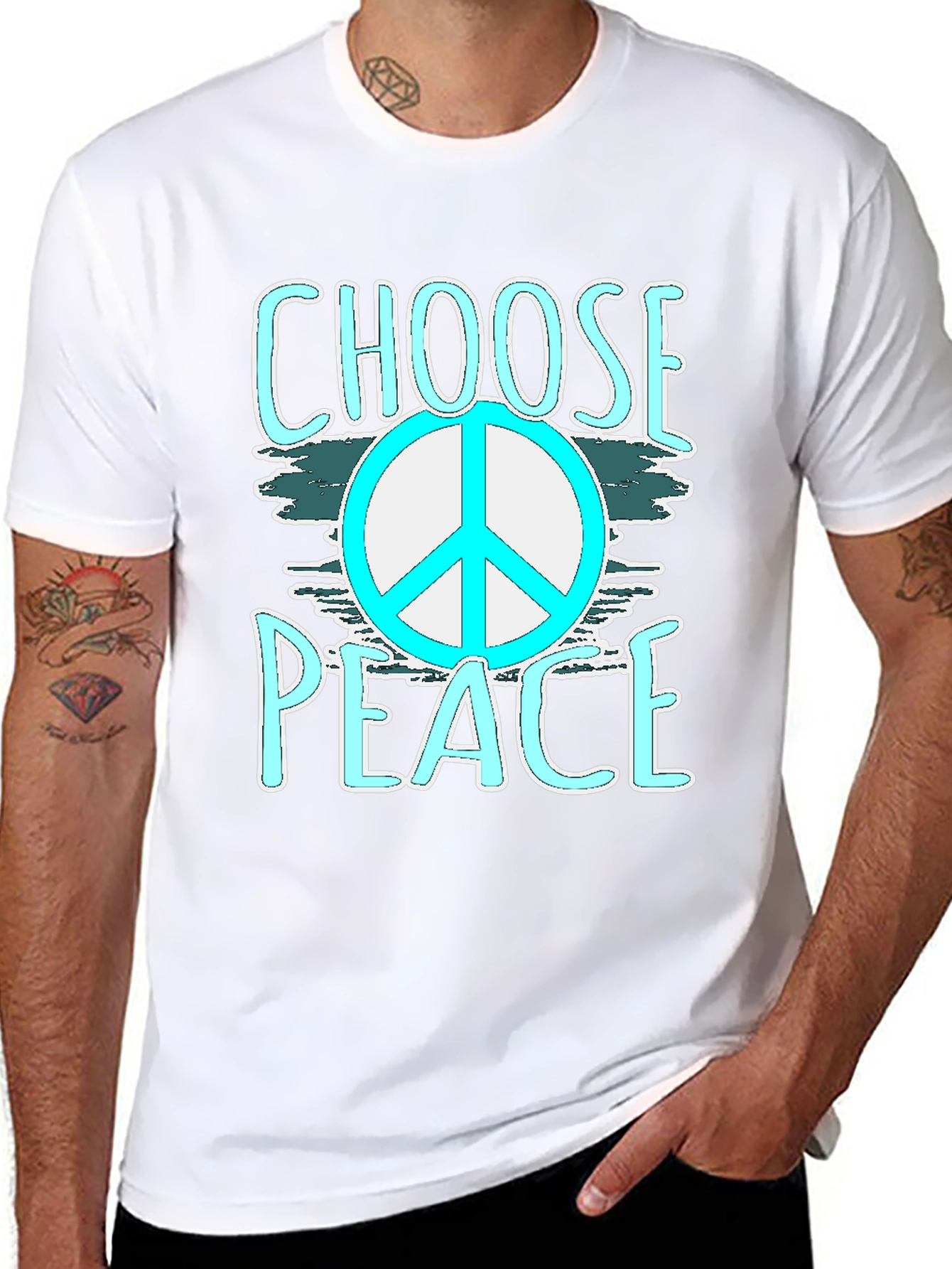 Choose Peace Graphic T-Shirt