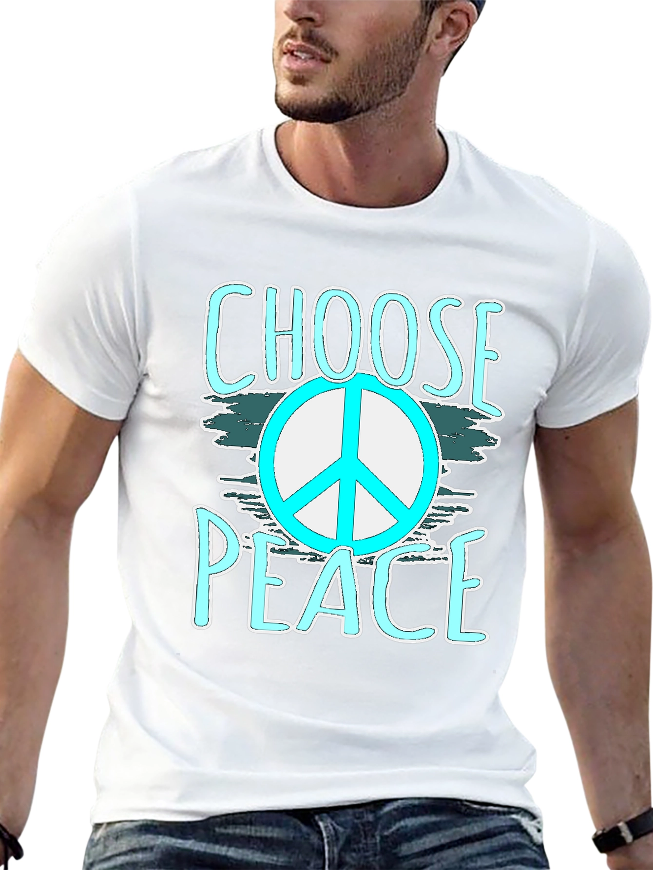 Choose Peace Graphic T-Shirt
