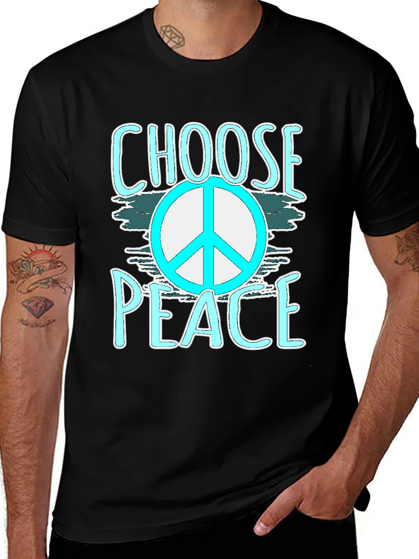 Choose Peace Graphic T-Shirt