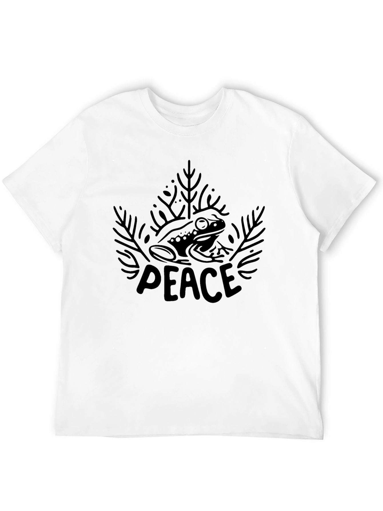 Frog Peace Graphic T-Shirt