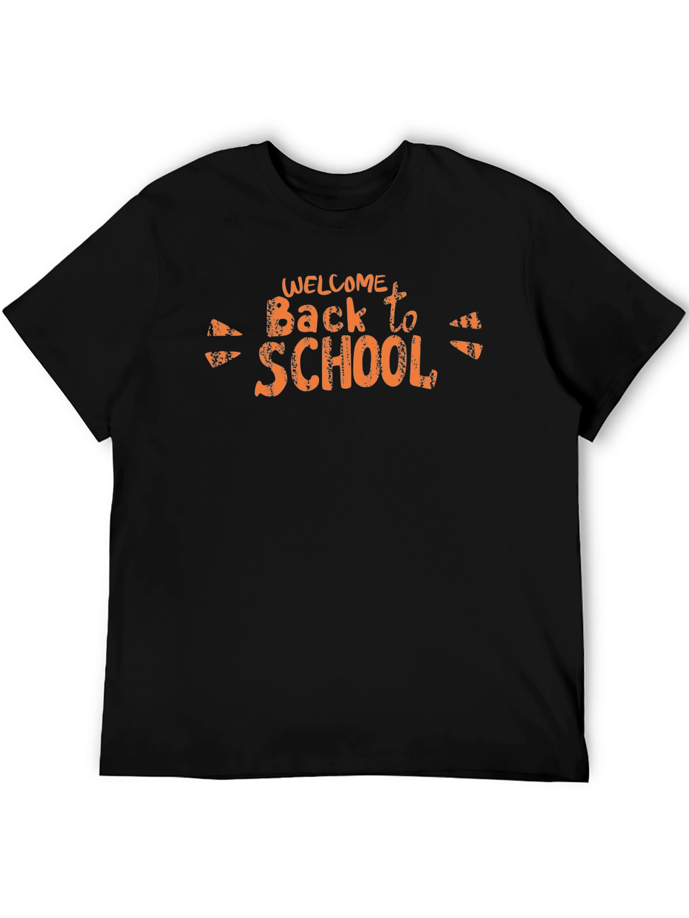 Welcome Back To School Black T-Shirt