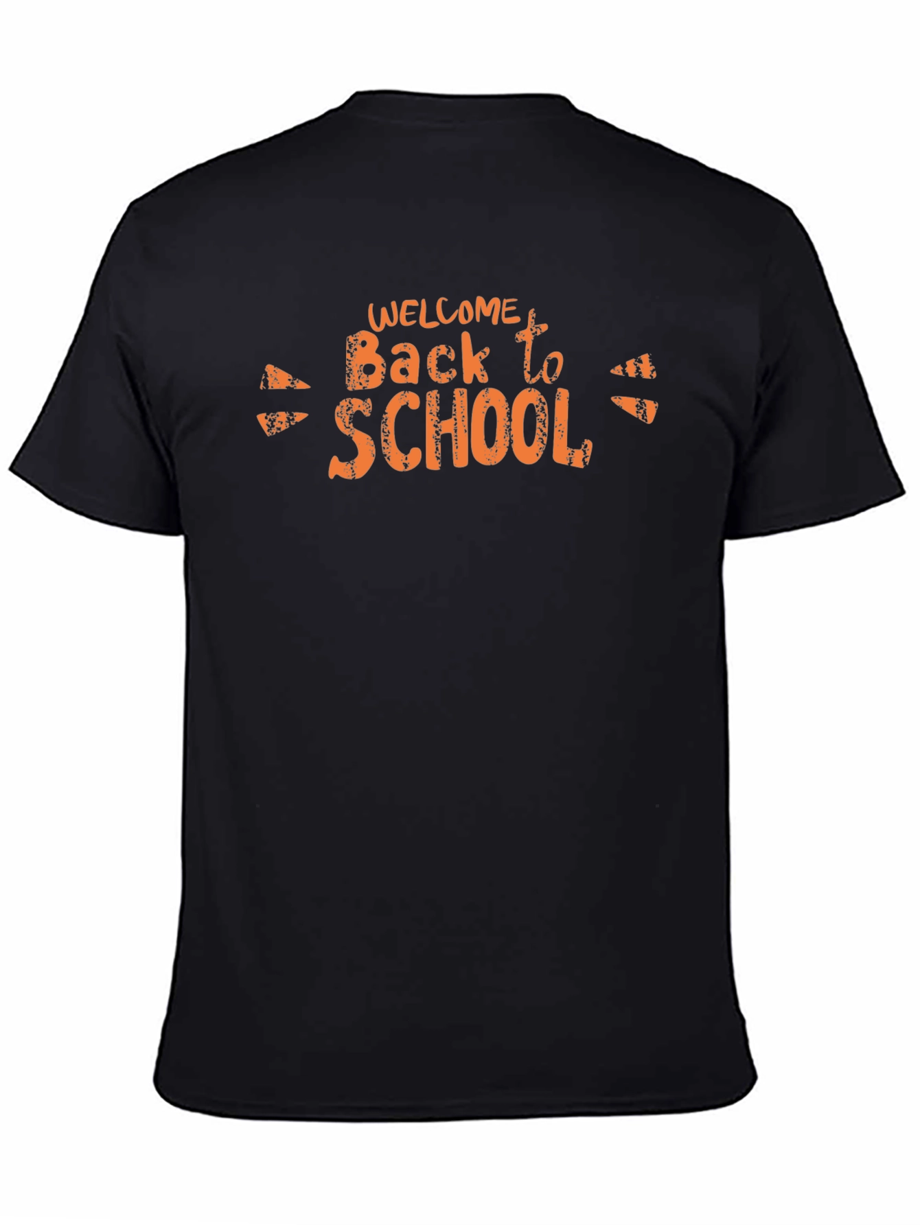 Welcome Back To School Black T-Shirt