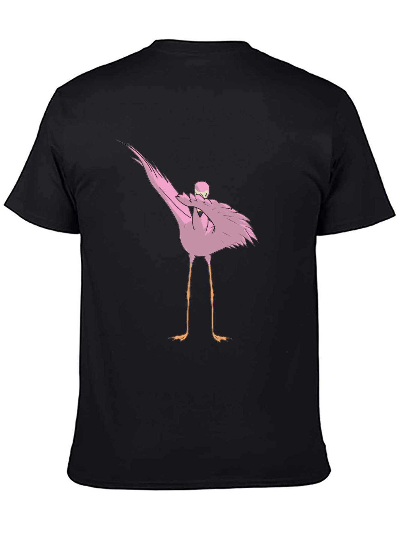 Black Flamingo Dab Graphic Tee