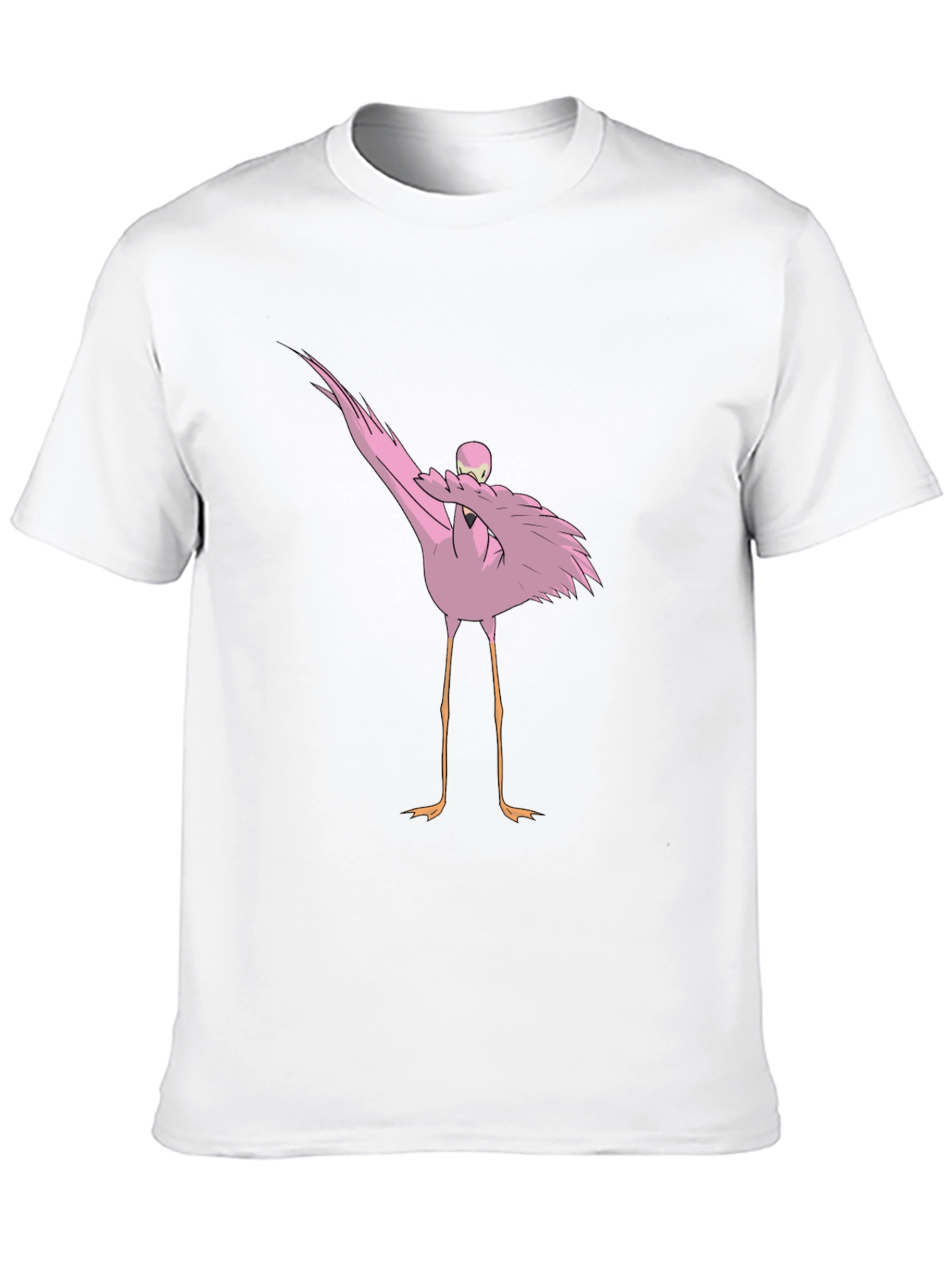 Black Flamingo Dab Graphic Tee