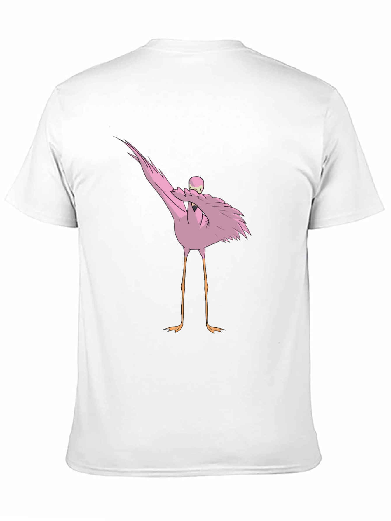 Black Flamingo Dab Graphic Tee