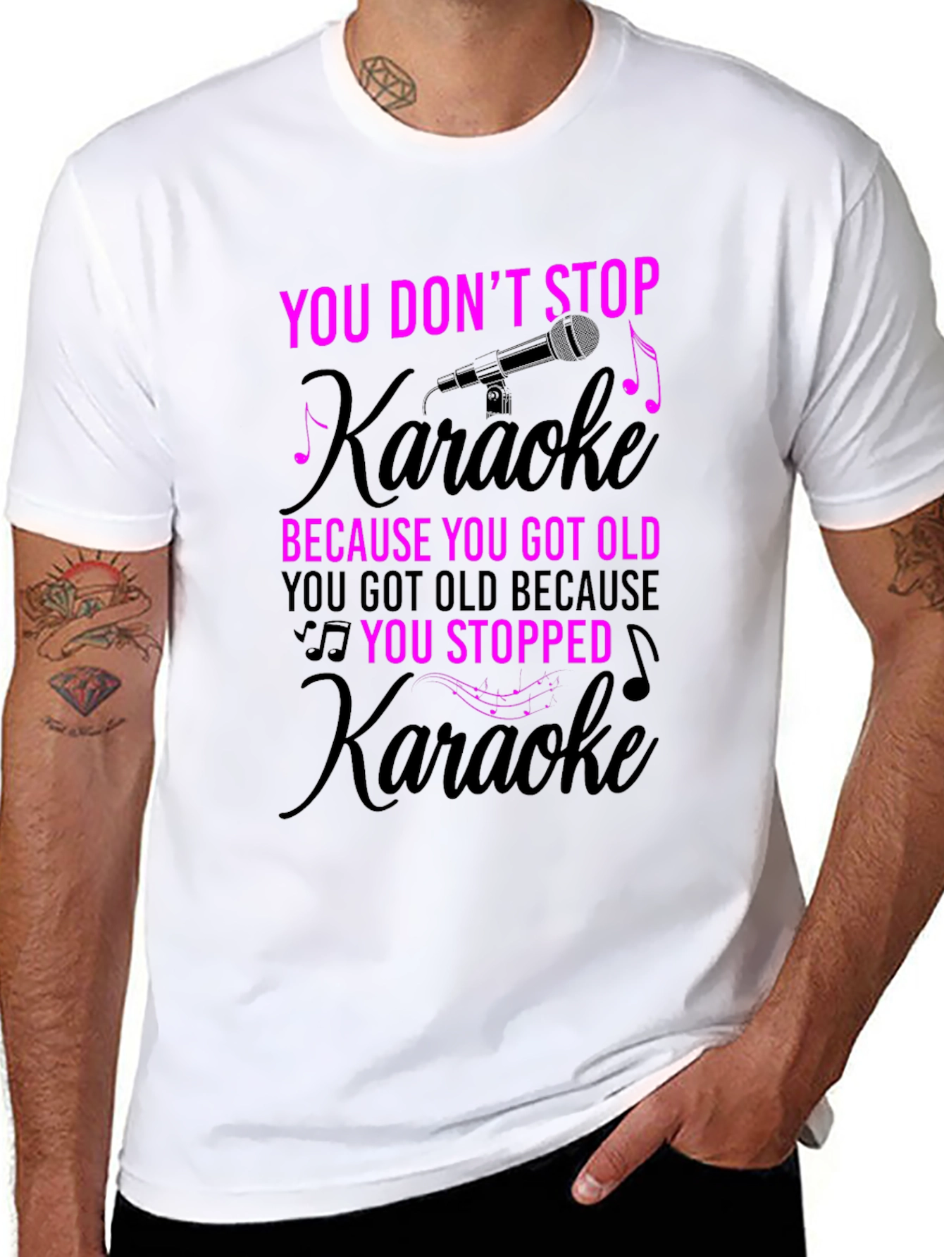 You Dont Stop Karaoke T-Shirt