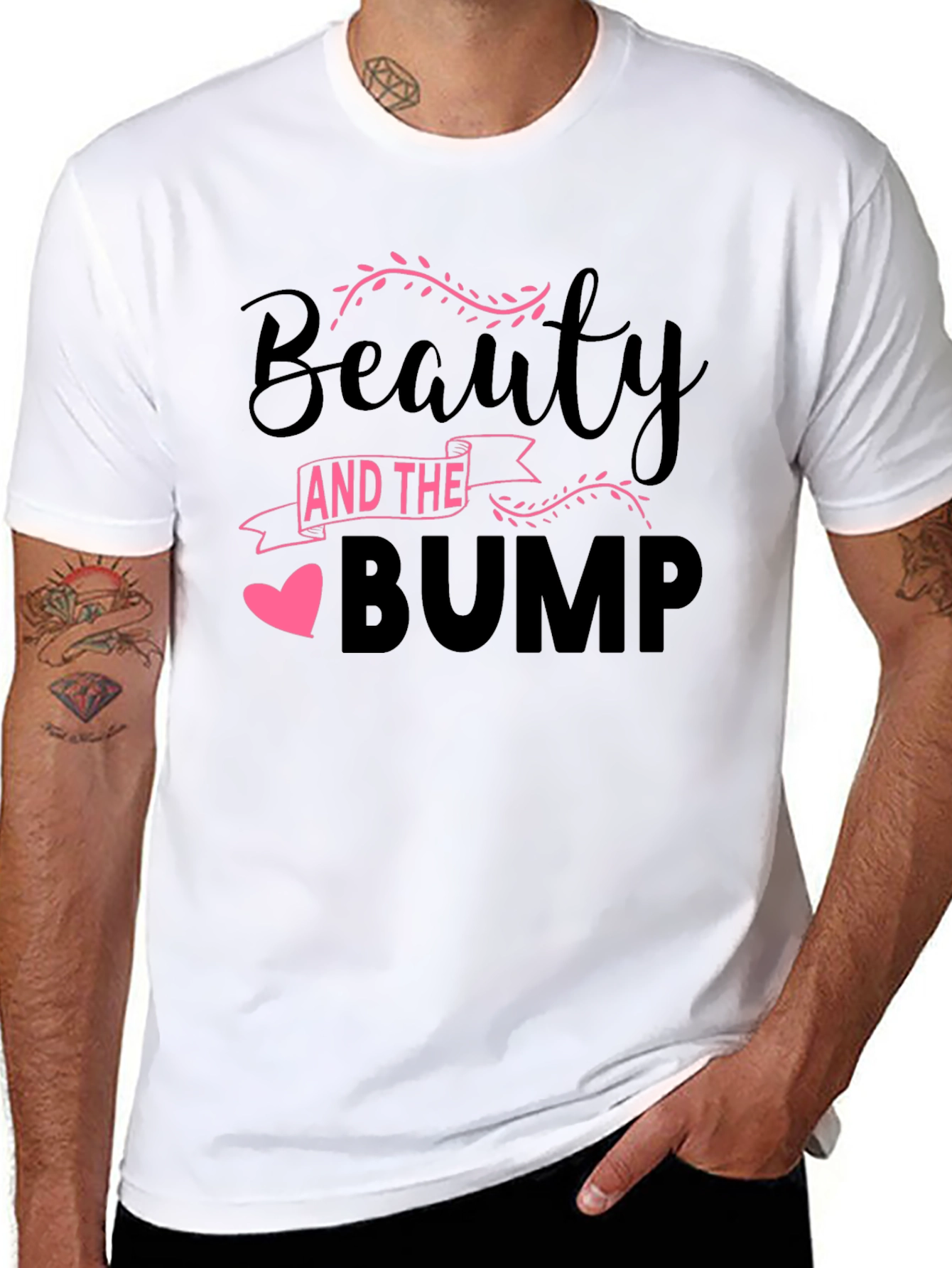 Beauty and the Bump Maternity T-Shirt