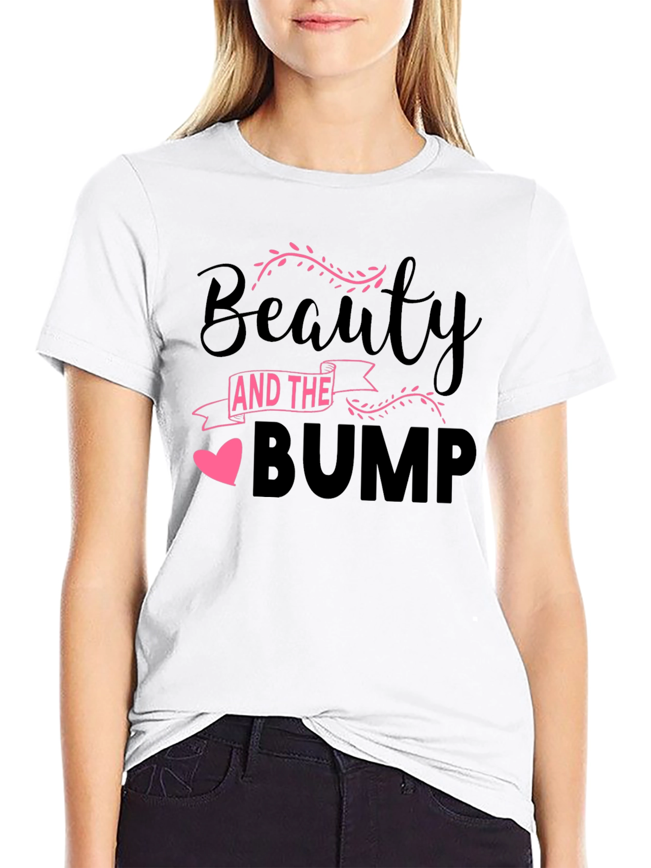Beauty and the Bump Maternity T-Shirt