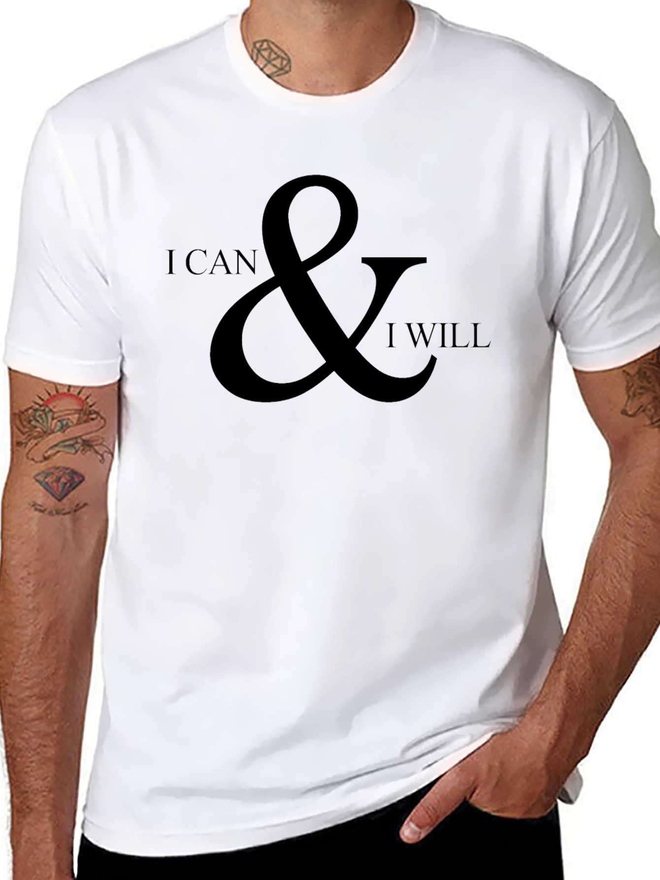 I Can & I Will Graphic T-Shirt