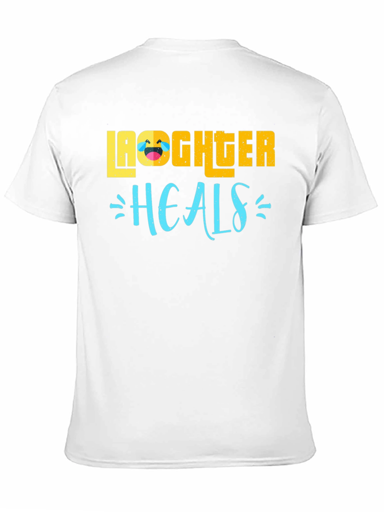 Laughter Heals Graphic T-Shirt - Black