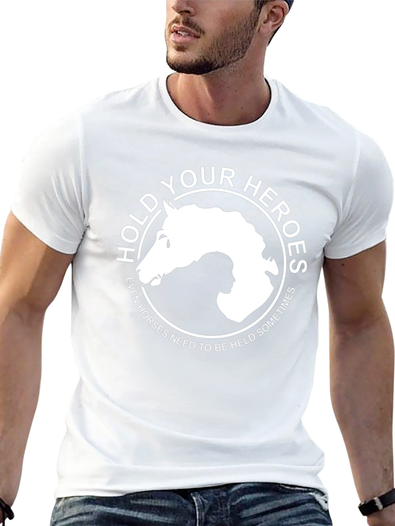 Hold Your Heroes Graphic T-Shirt