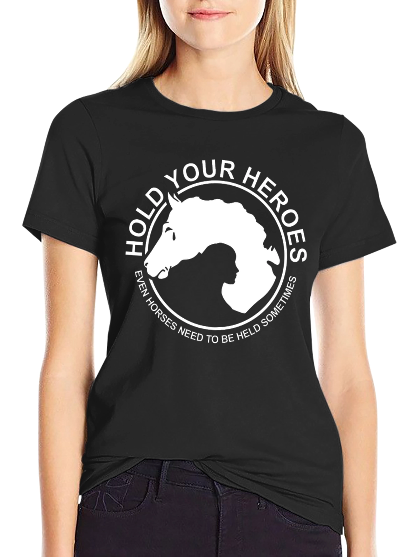 Hold Your Heroes Graphic T-Shirt
