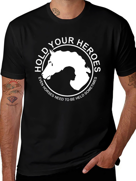 Hold Your Heroes Graphic T-Shirt