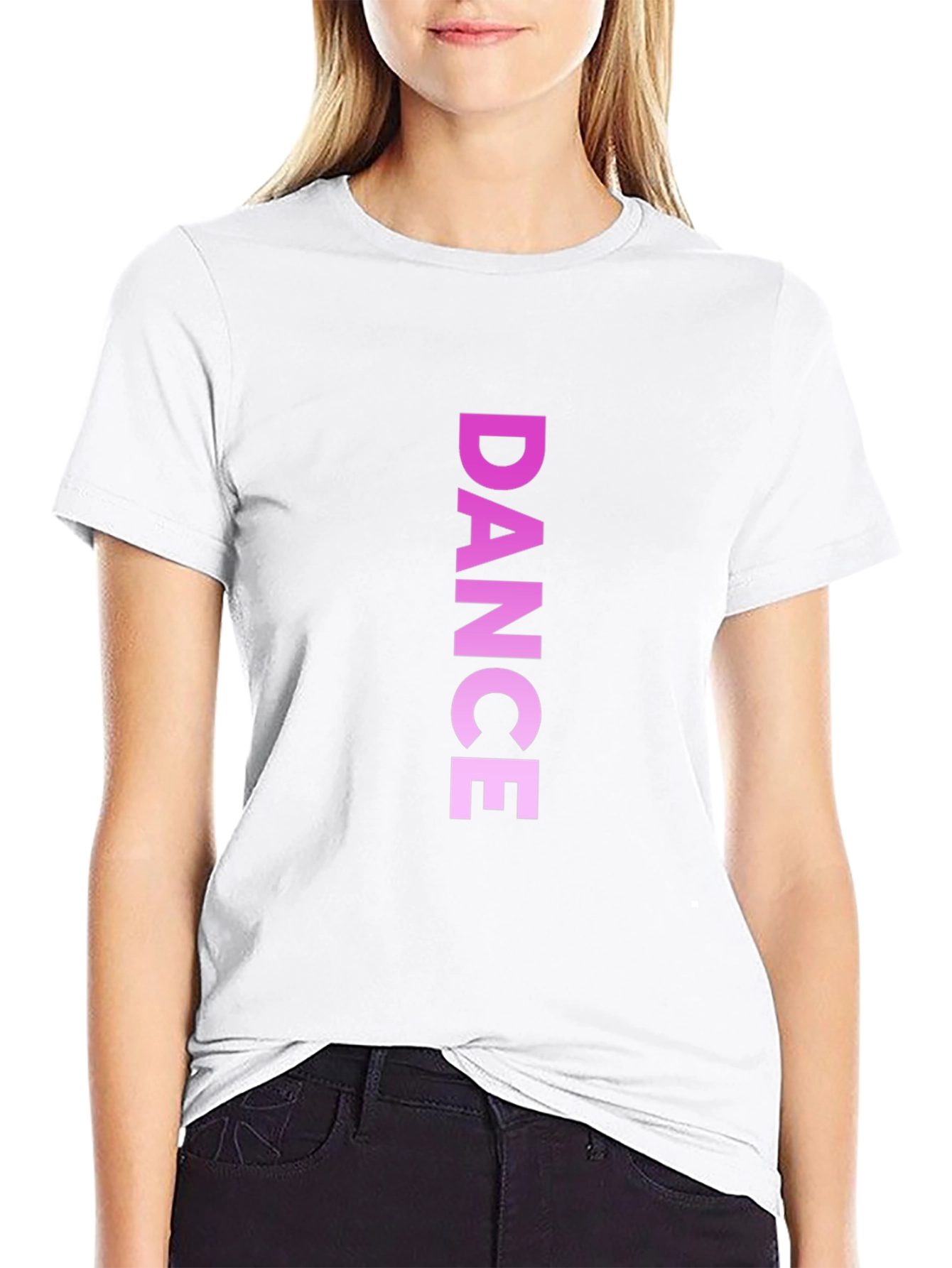 Dance Graphic Black T-Shirt