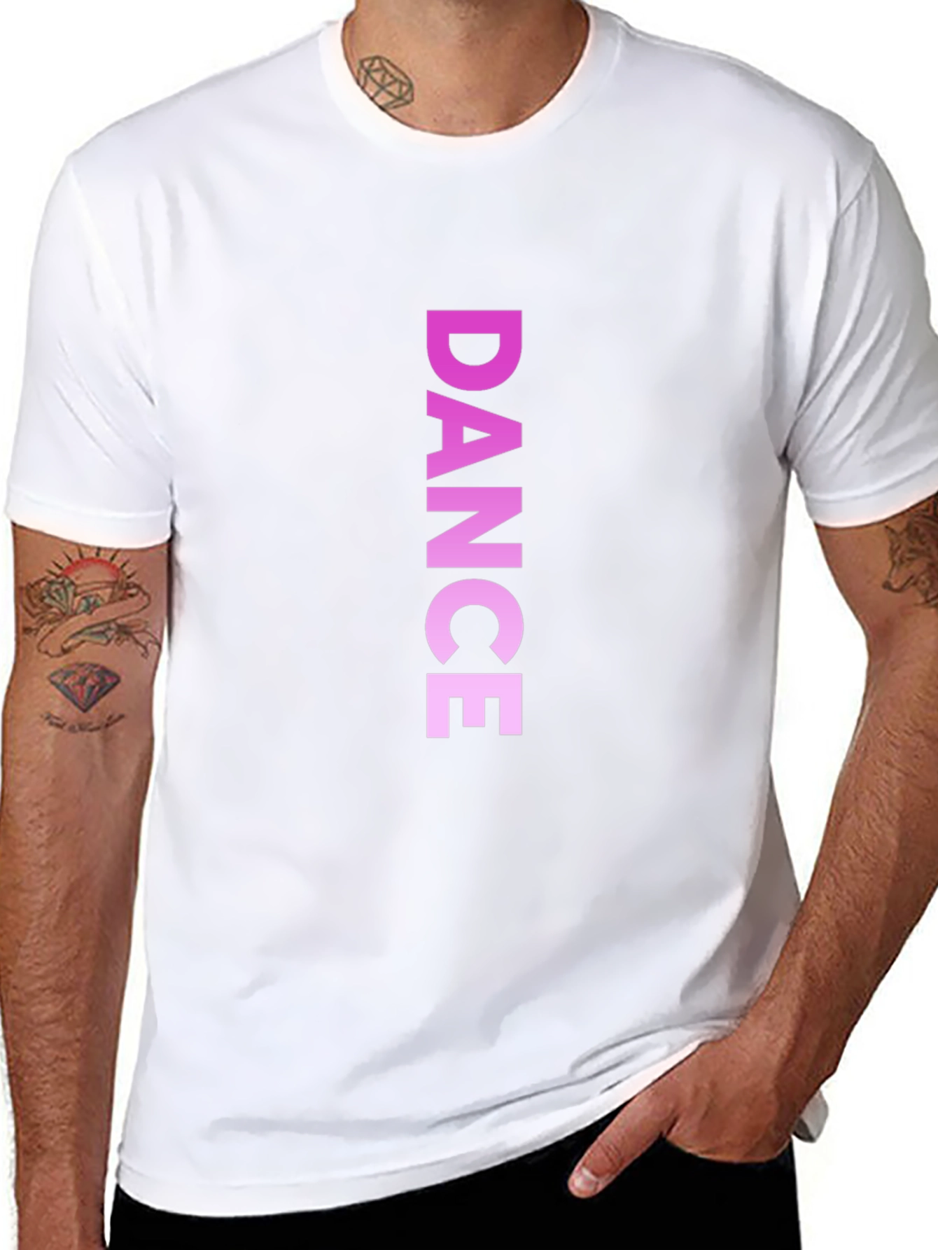 Dance Graphic Black T-Shirt