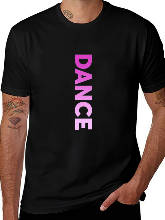 Dance Graphic Black T-Shirt