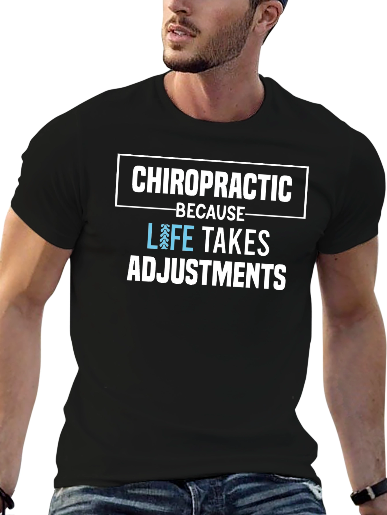 Chiropractic Adjustment Graphic T-Shirt