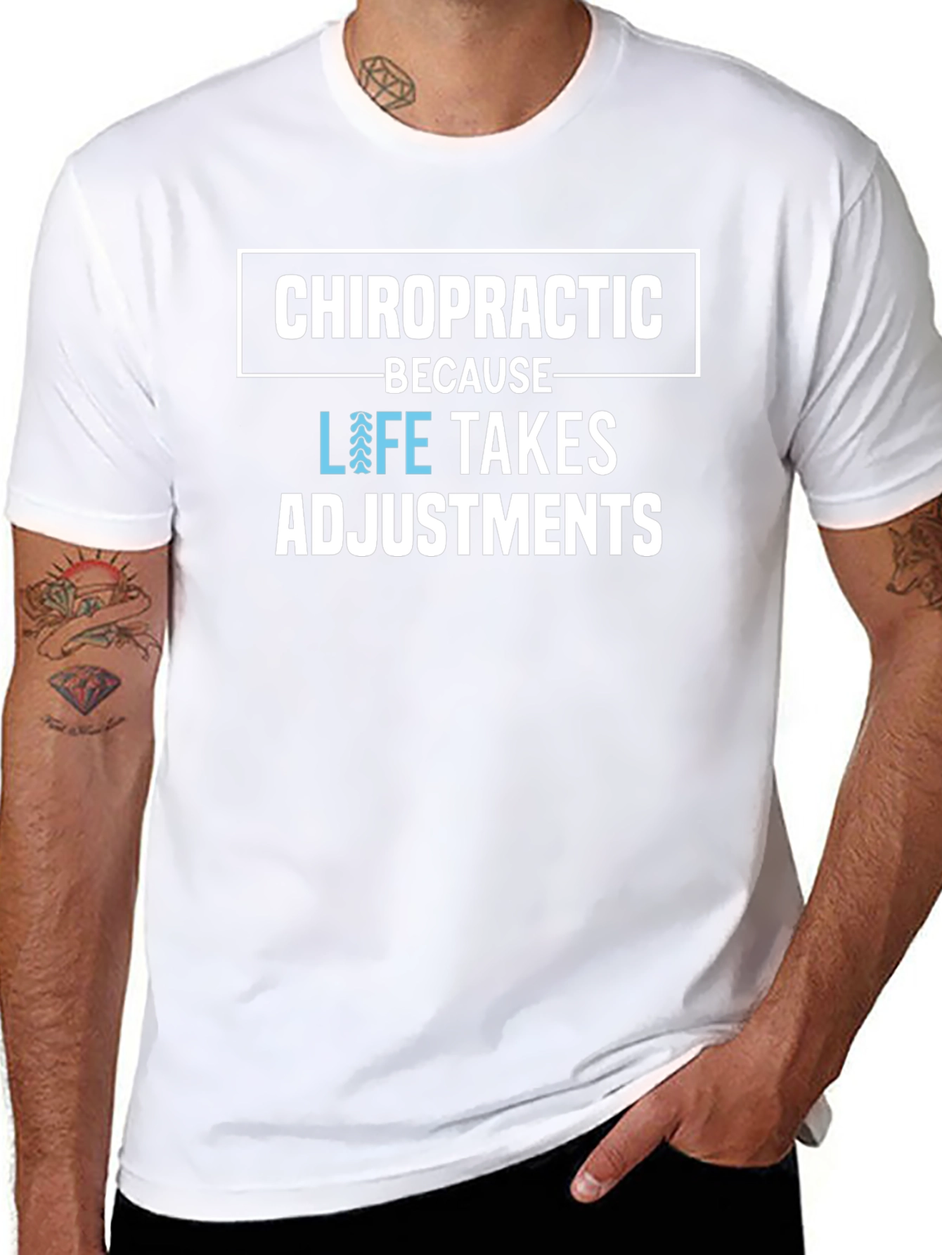 Chiropractic Adjustment Graphic T-Shirt