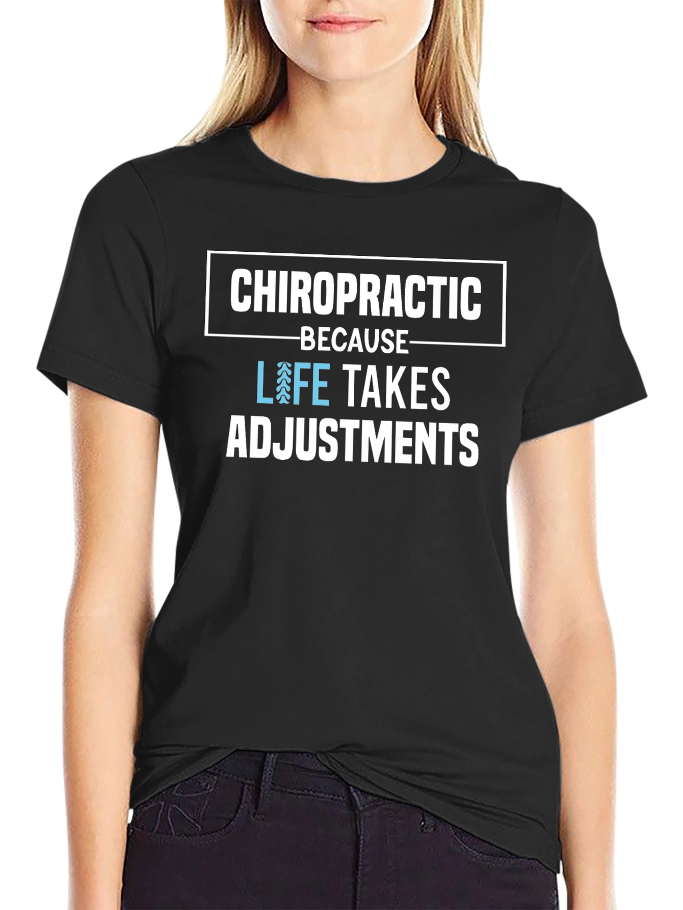 Chiropractic Adjustment Graphic T-Shirt