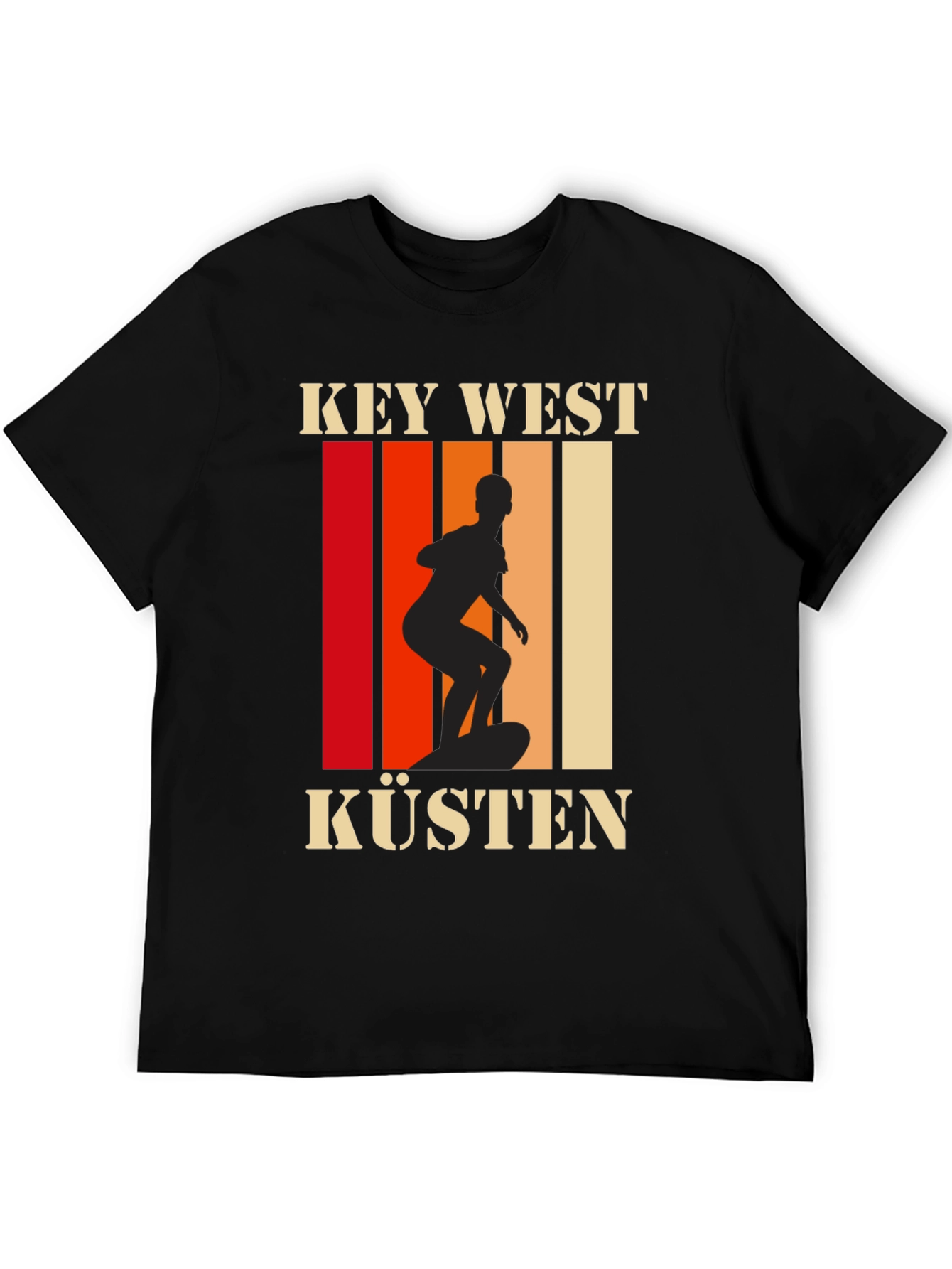 Key West Küsten Surfer Graphic Tee - Unisex