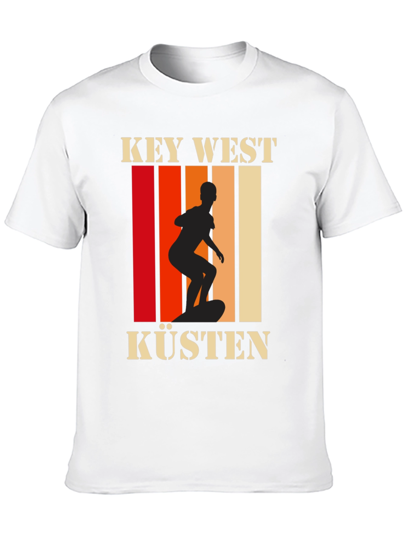 Key West Küsten Surfer Graphic Tee - Unisex