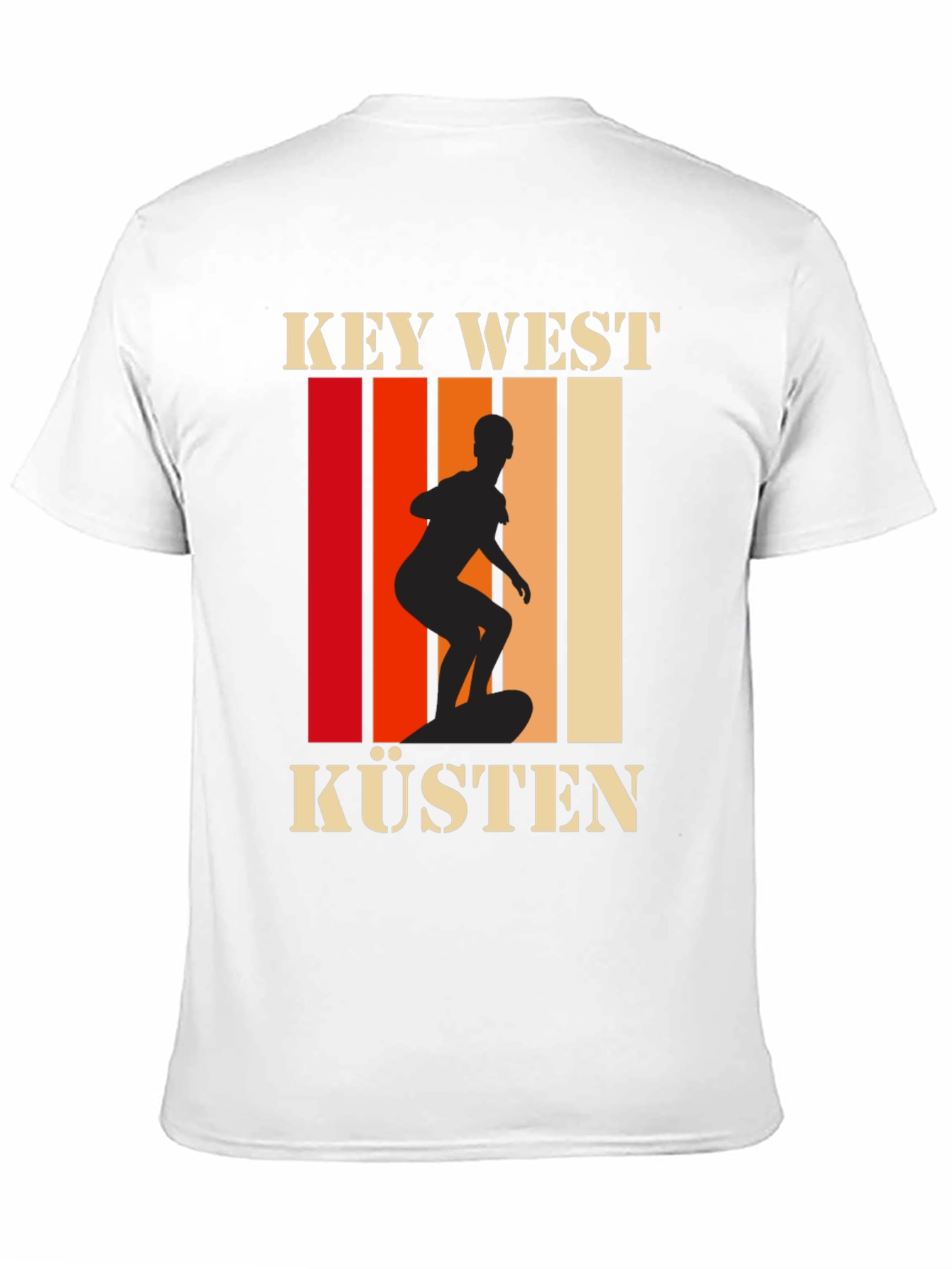 Key West Küsten Surfer Graphic Tee - Unisex