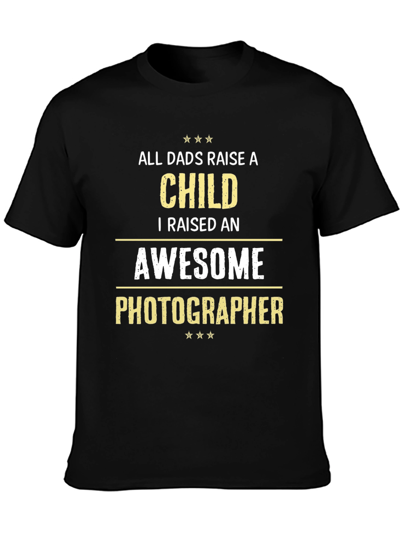 Dad Photographer T-Shirt - Fathers Day Gift