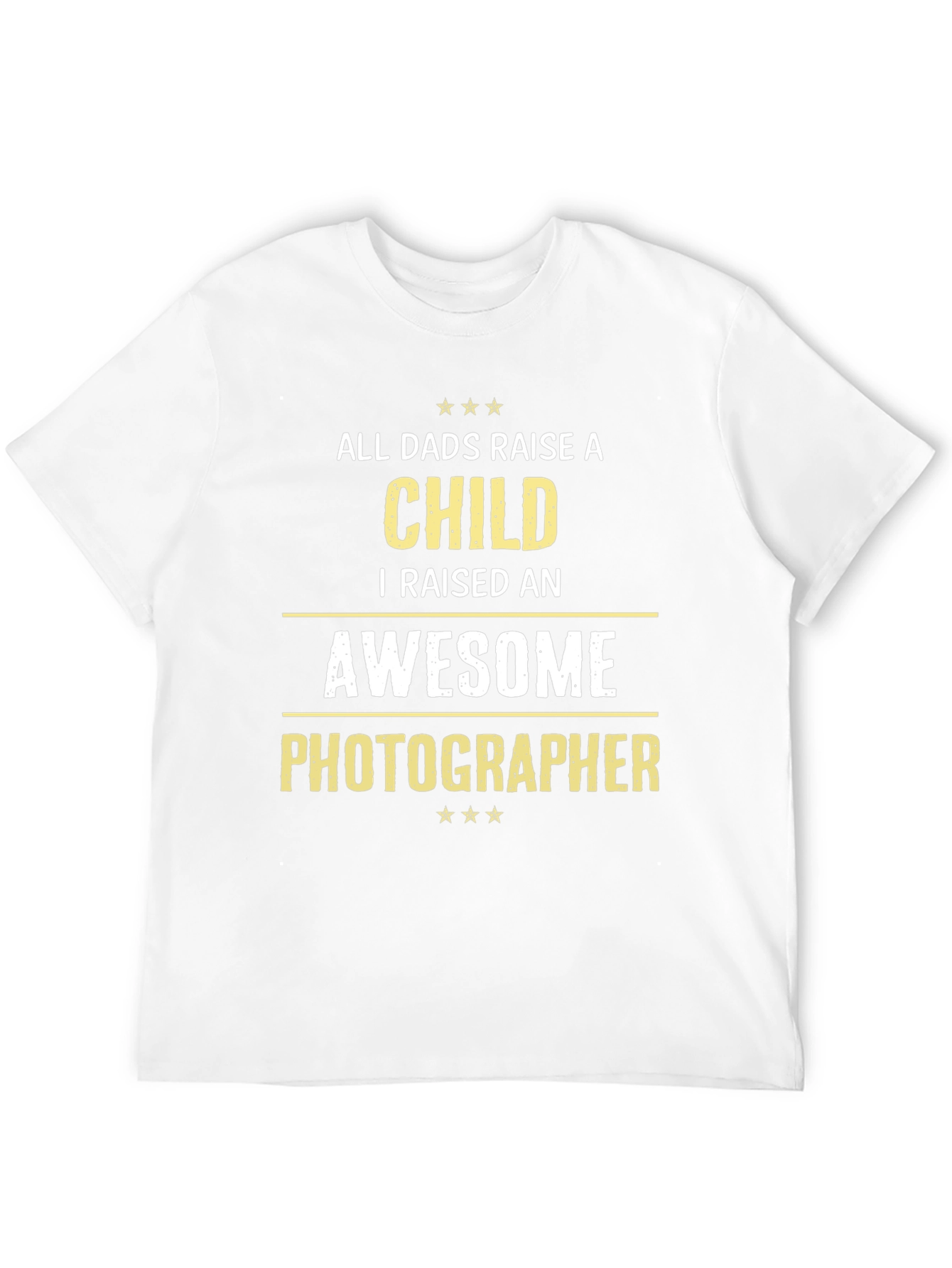 Dad Photographer T-Shirt - Fathers Day Gift
