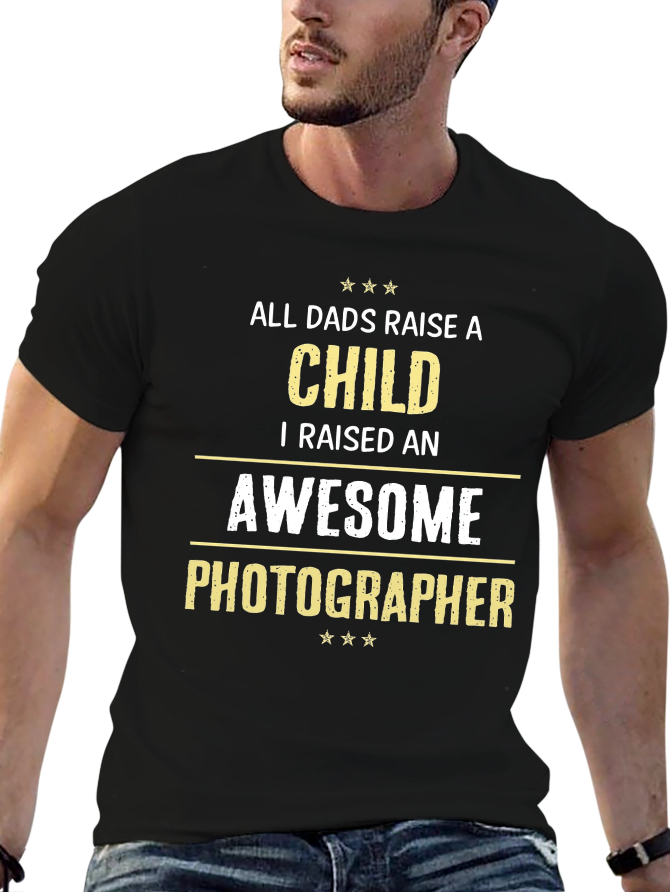 Dad Photographer T-Shirt - Fathers Day Gift
