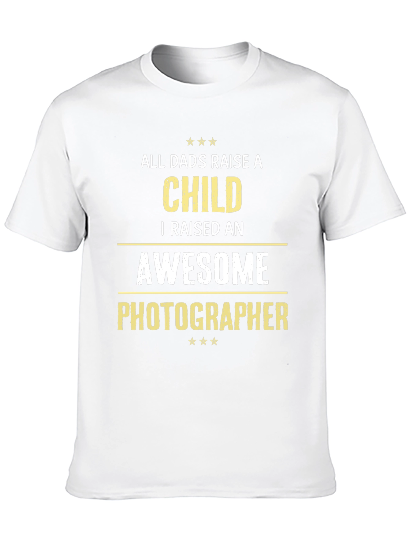 Dad Photographer T-Shirt - Fathers Day Gift