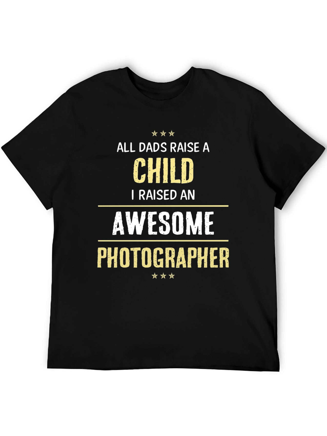 Dad Photographer T-Shirt - Fathers Day Gift