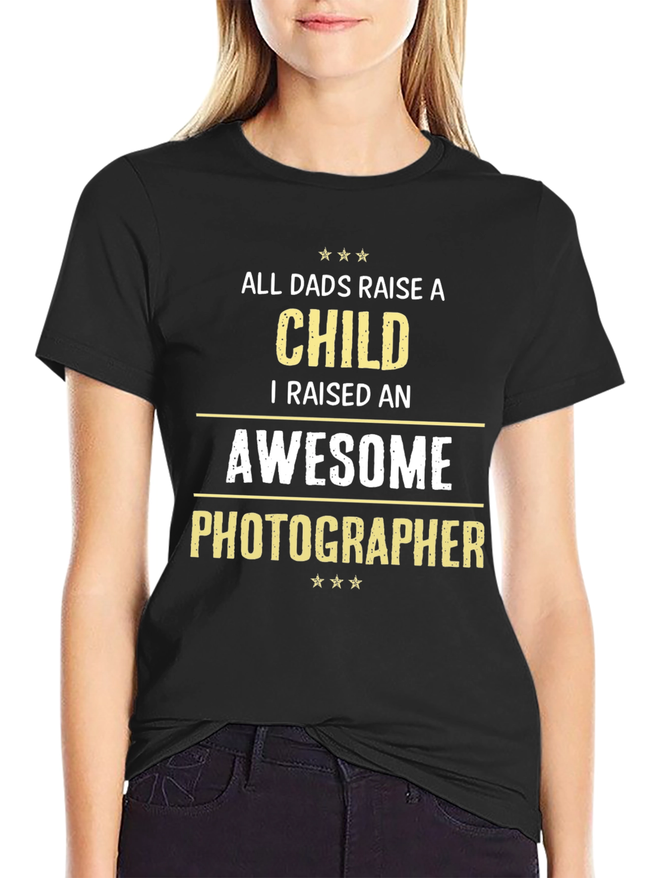 Dad Photographer T-Shirt - Fathers Day Gift