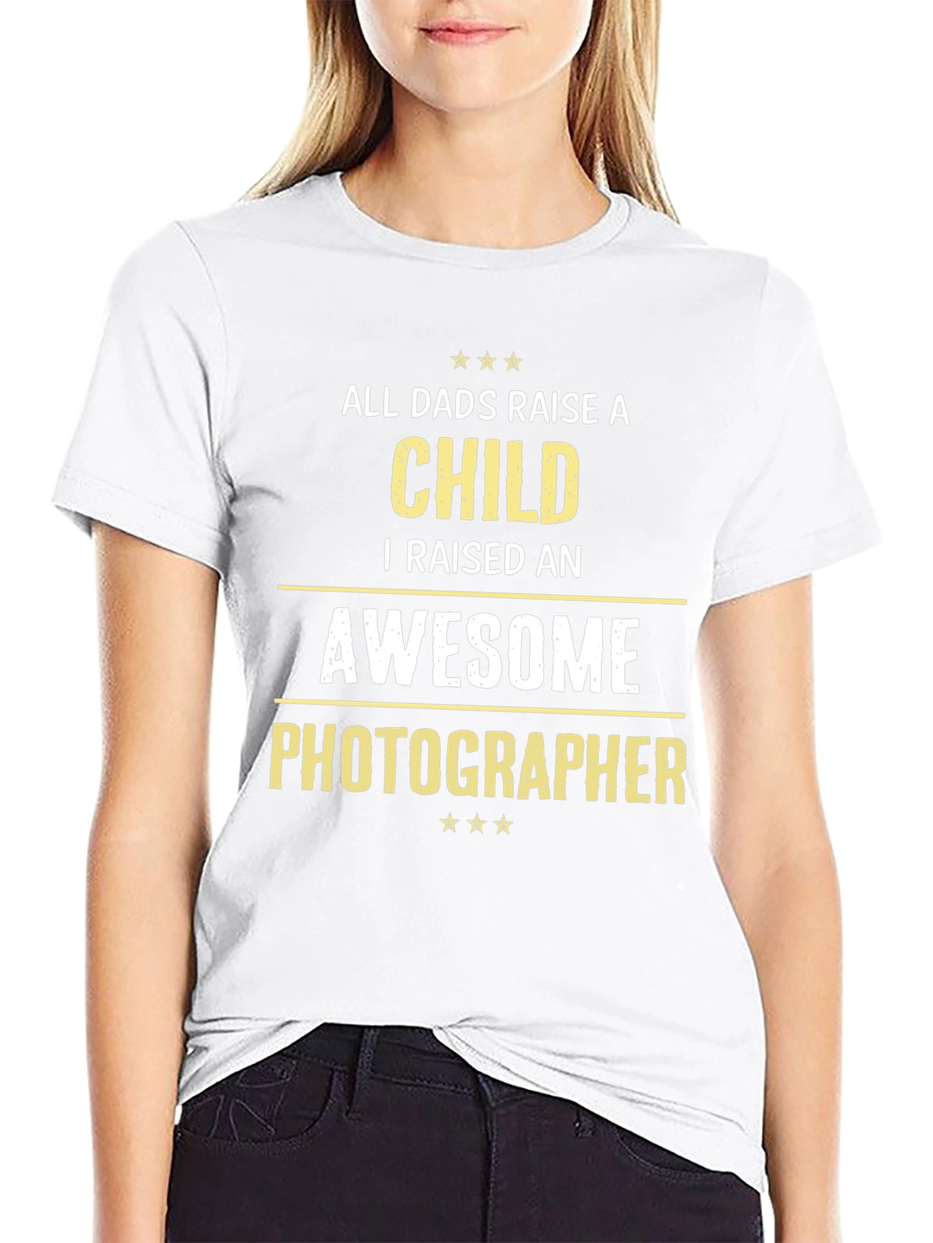 Dad Photographer T-Shirt - Fathers Day Gift