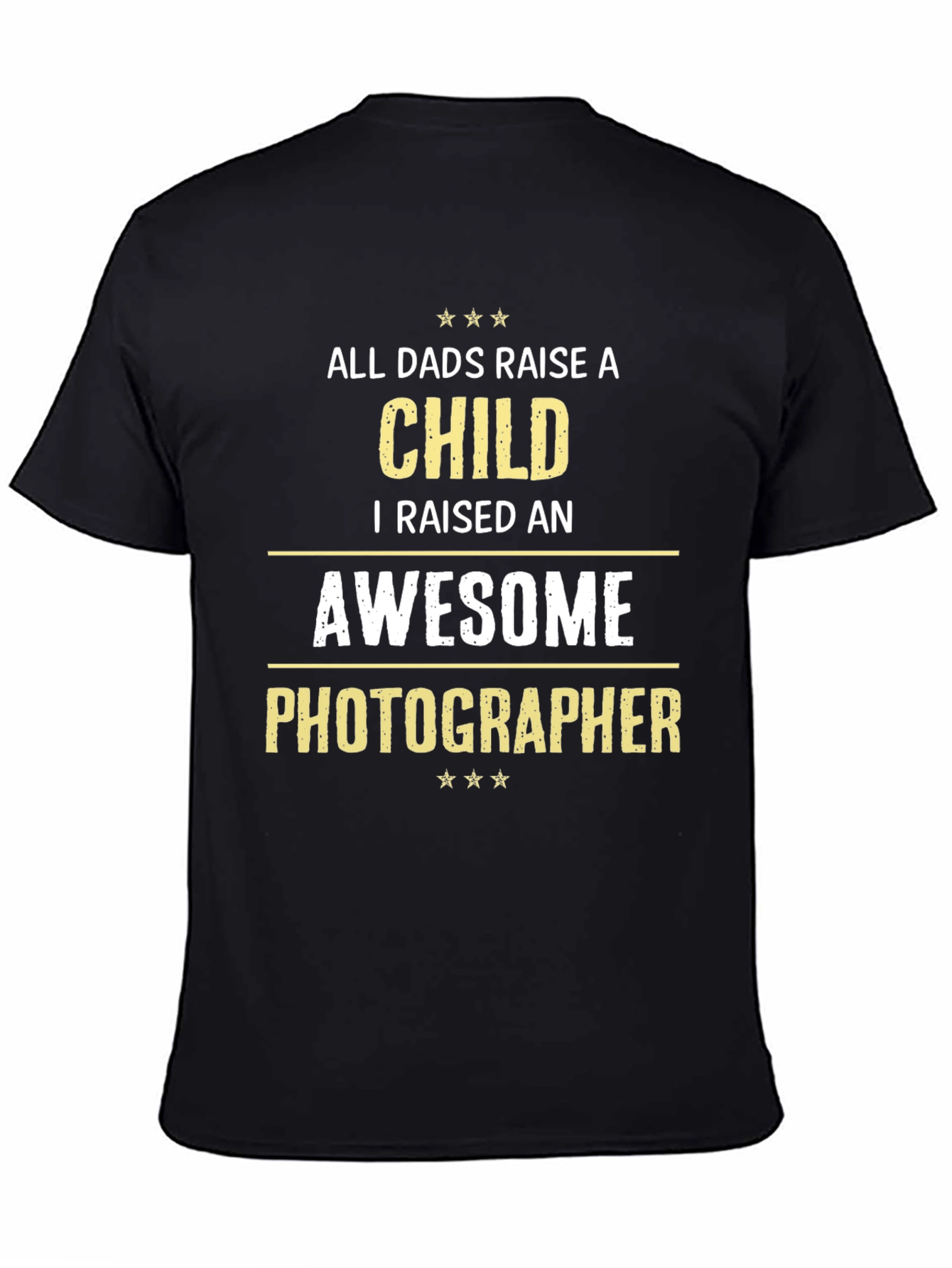Dad Photographer T-Shirt - Fathers Day Gift