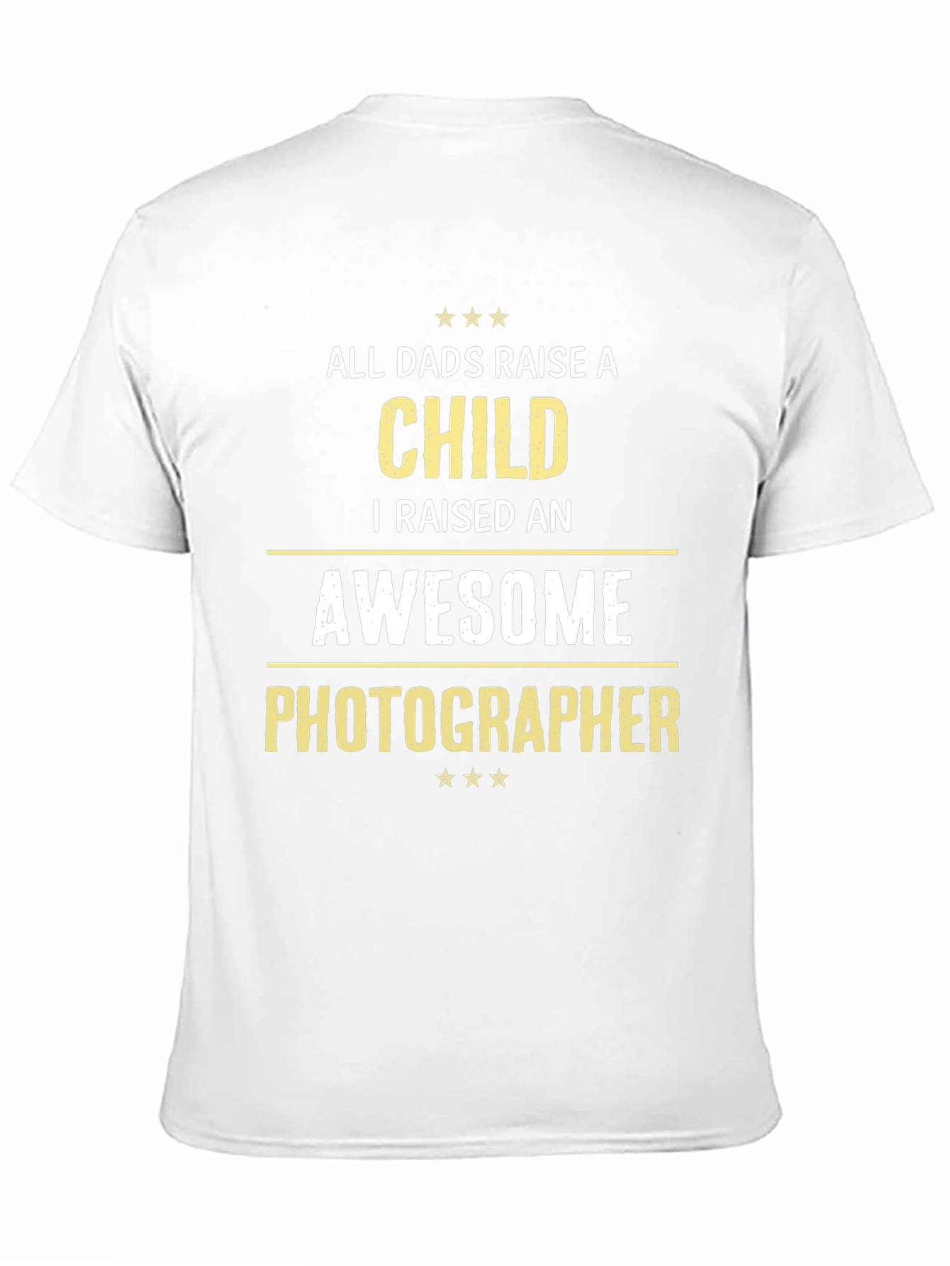 Dad Photographer T-Shirt - Fathers Day Gift