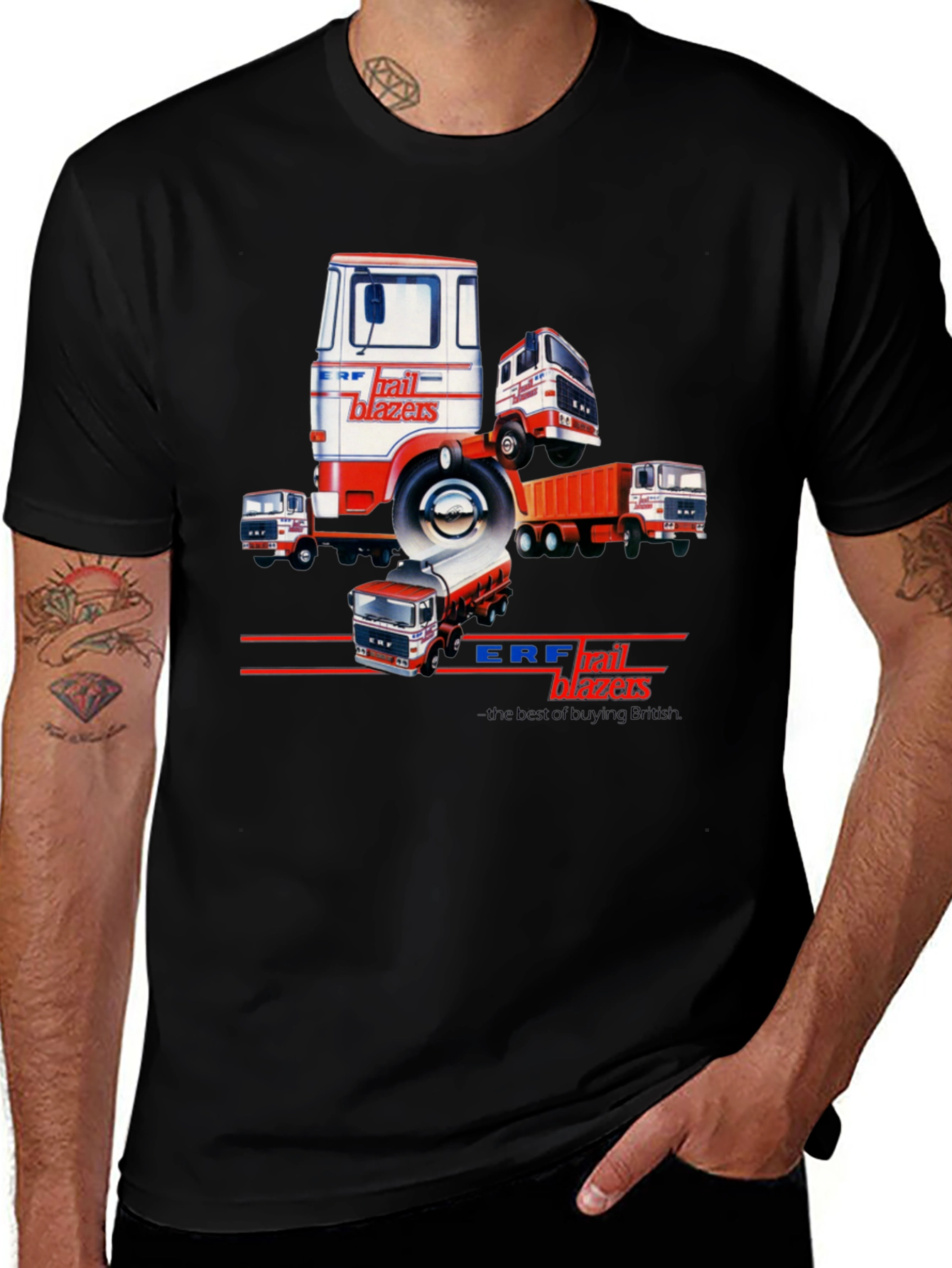 ERF Trailblazers Black T-Shirt