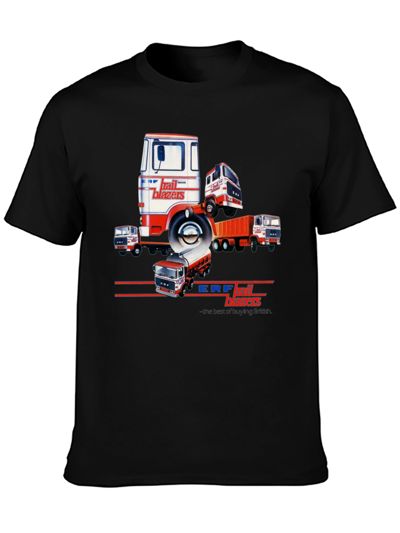 ERF Trailblazers Black T-Shirt
