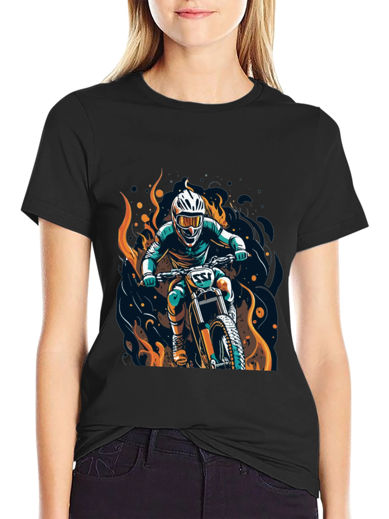 Motocross Rider Graphic Tee