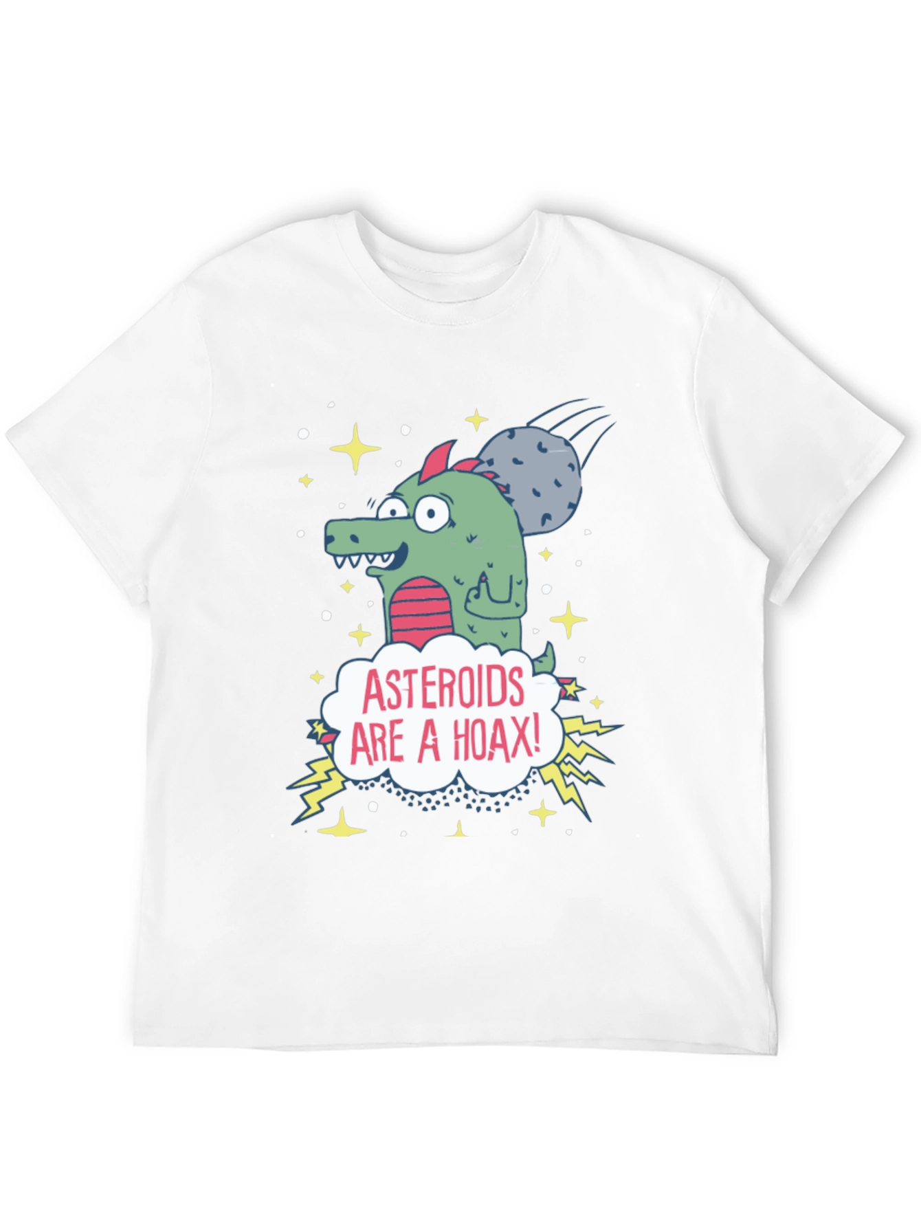 Asteroids Are A Hoax T-Shirt
