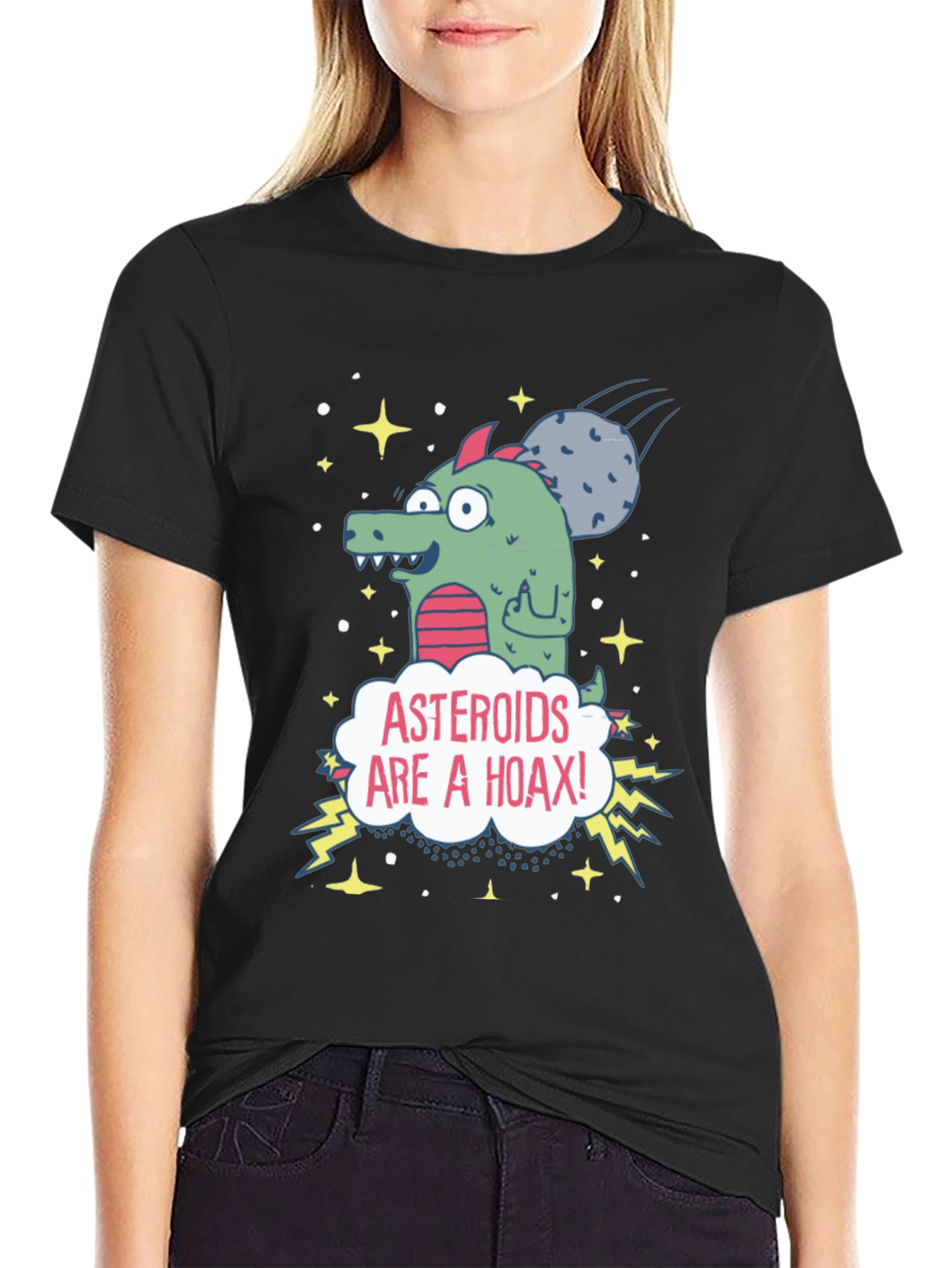 Asteroids Are A Hoax T-Shirt