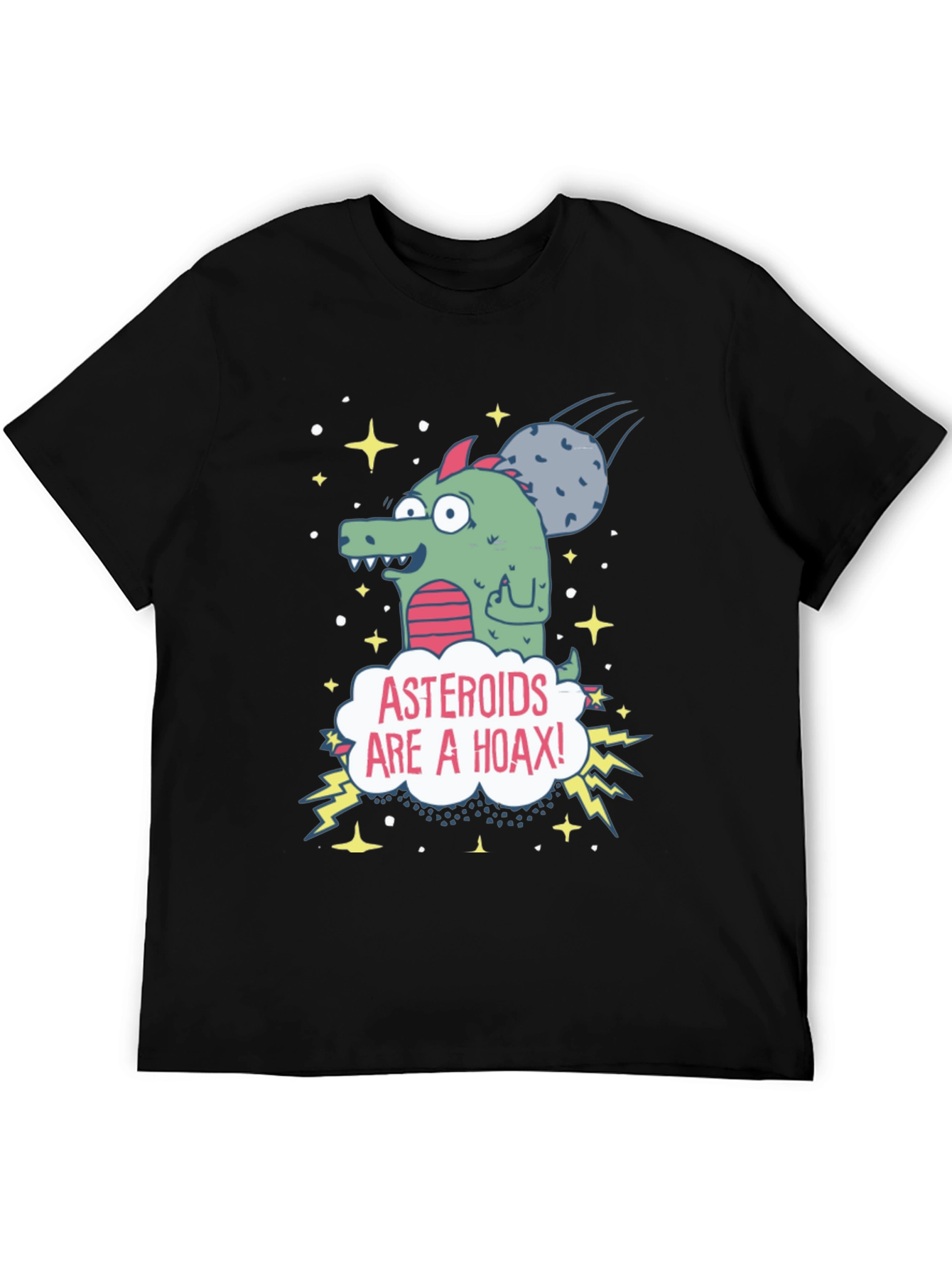 Asteroids Are A Hoax T-Shirt
