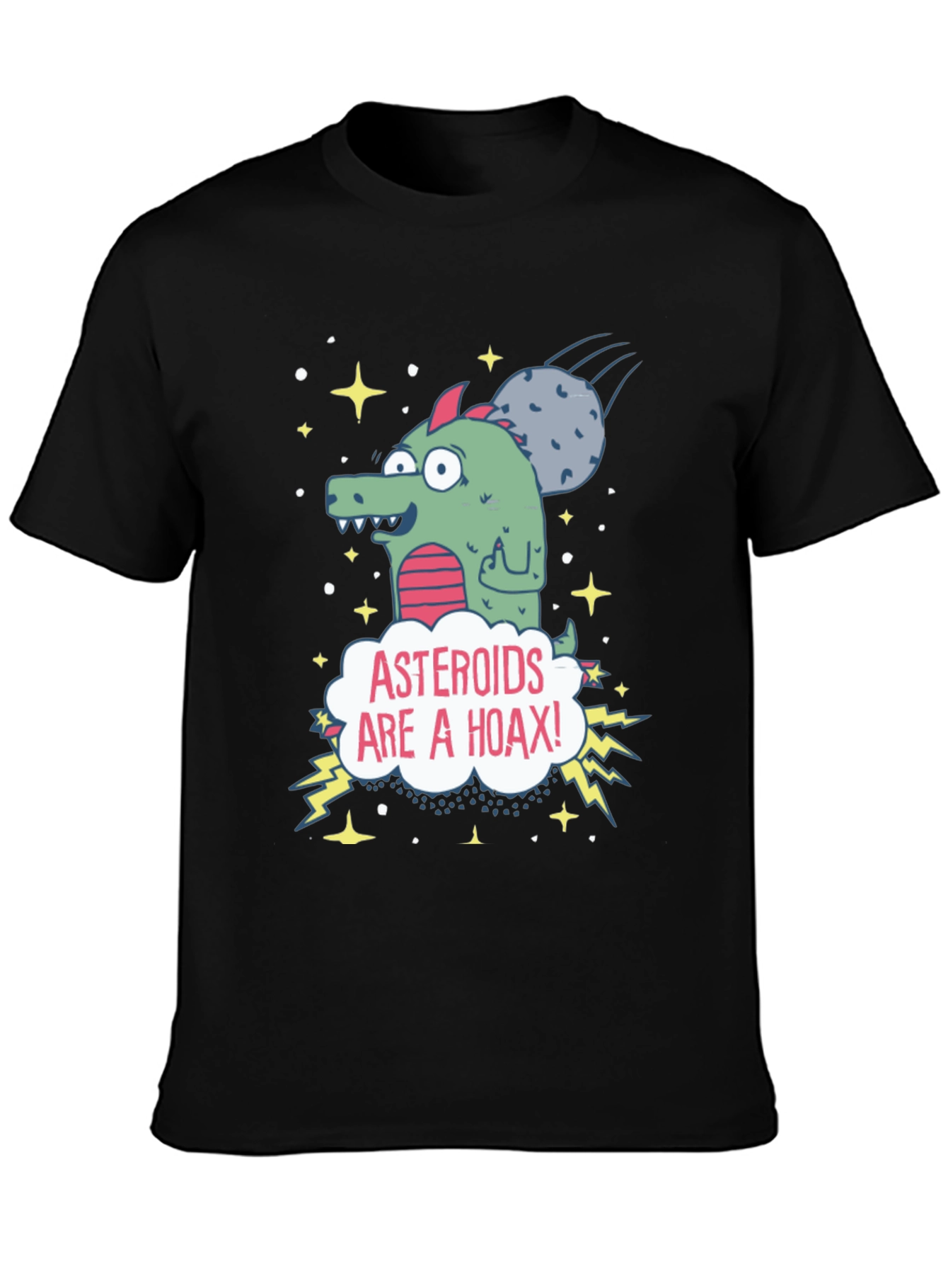 Asteroids Are A Hoax T-Shirt