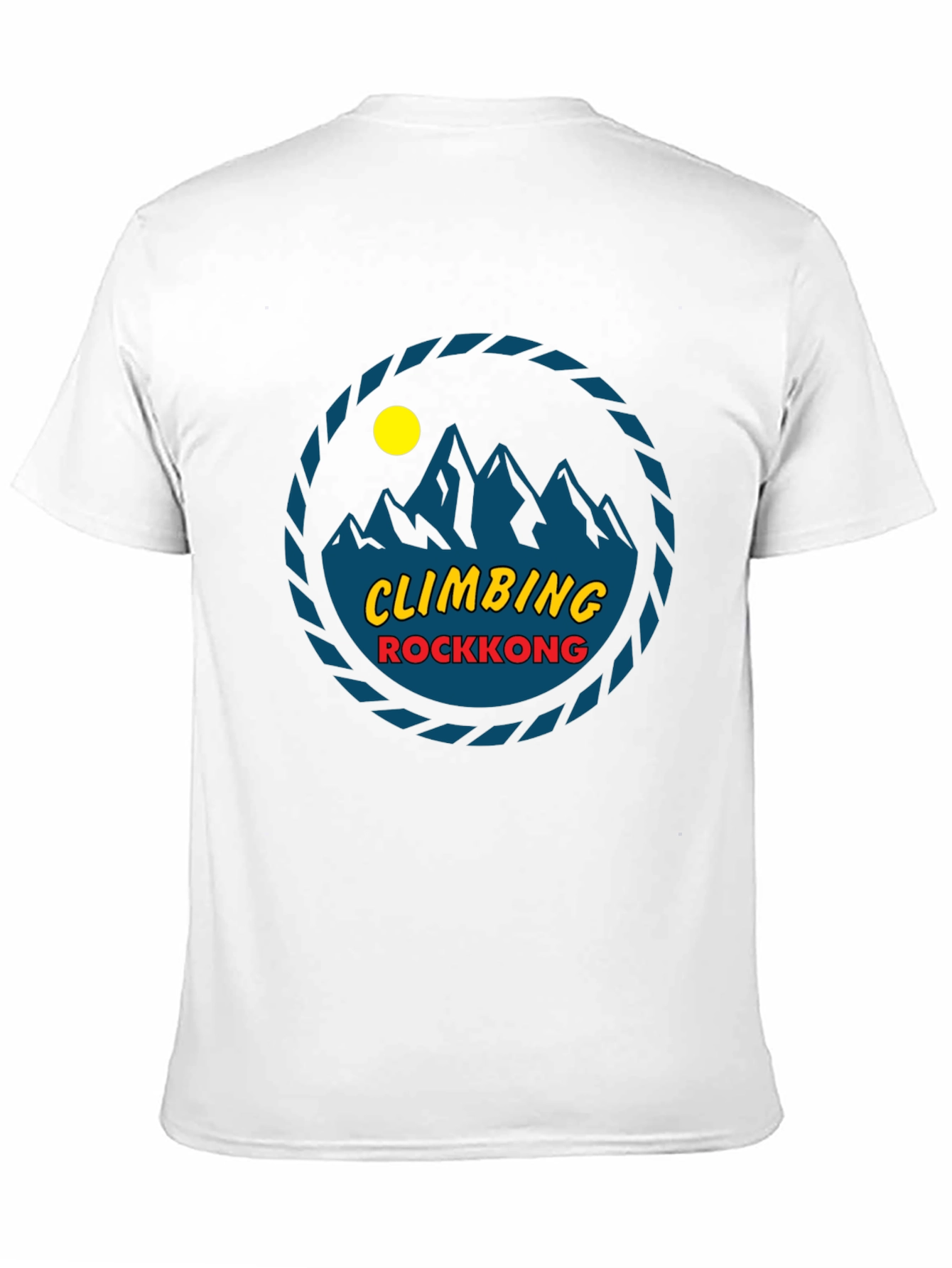 Climbing Rockkong Black Graphic Tee