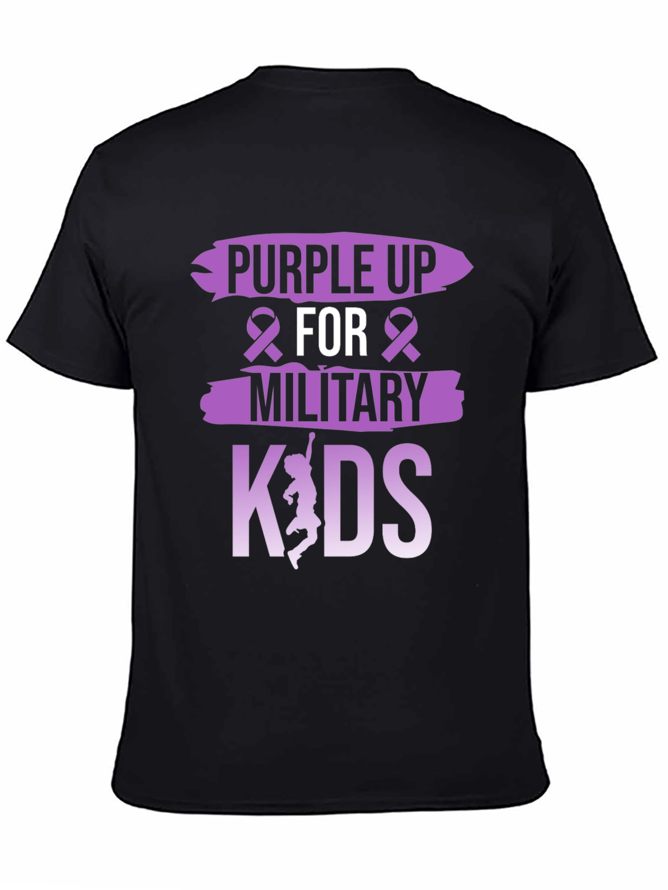 Purple Up For Military Kids T-Shirt